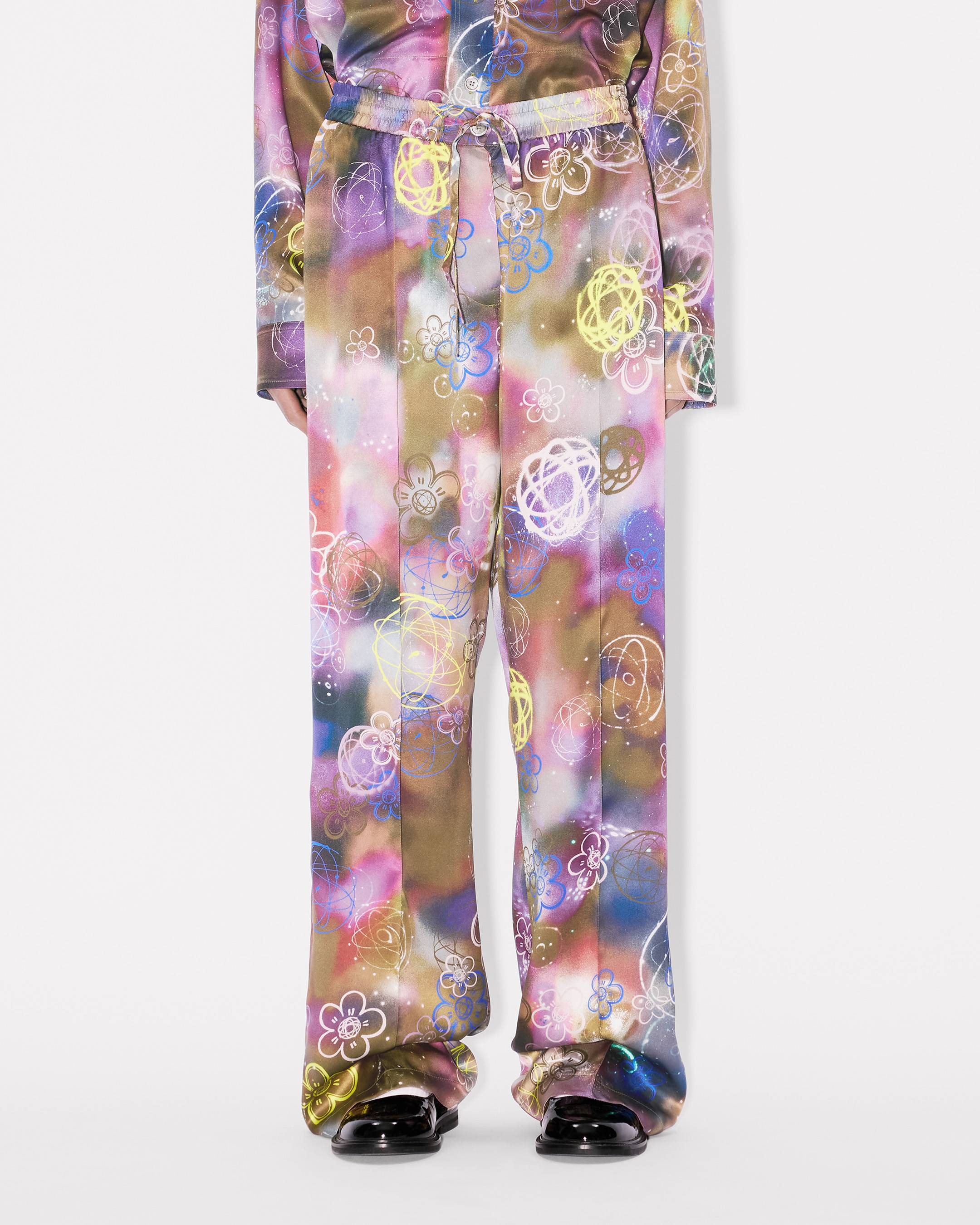 'Kenzo x Futura 2000' pants in silk