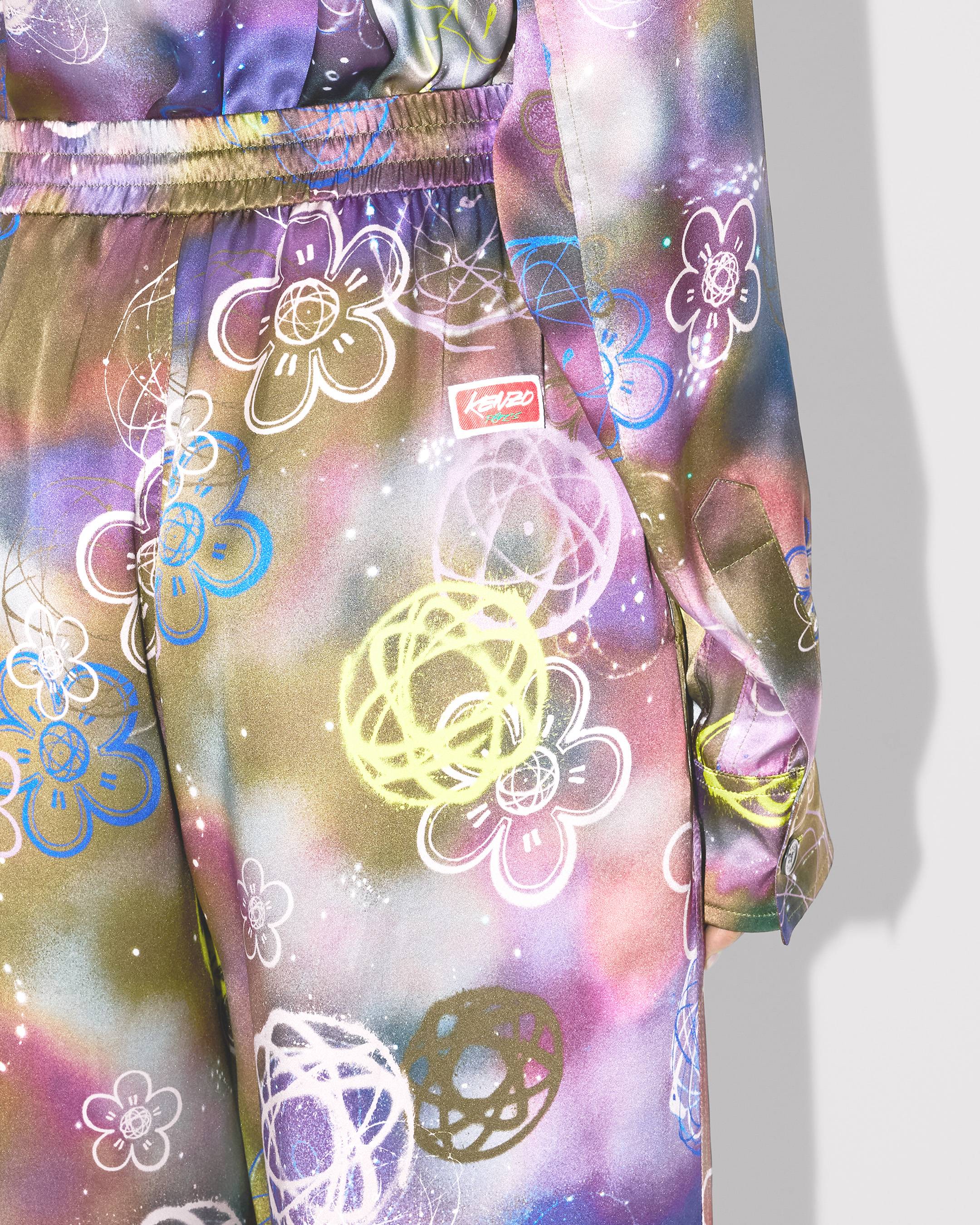 'Kenzo x Futura 2000' pants in silk