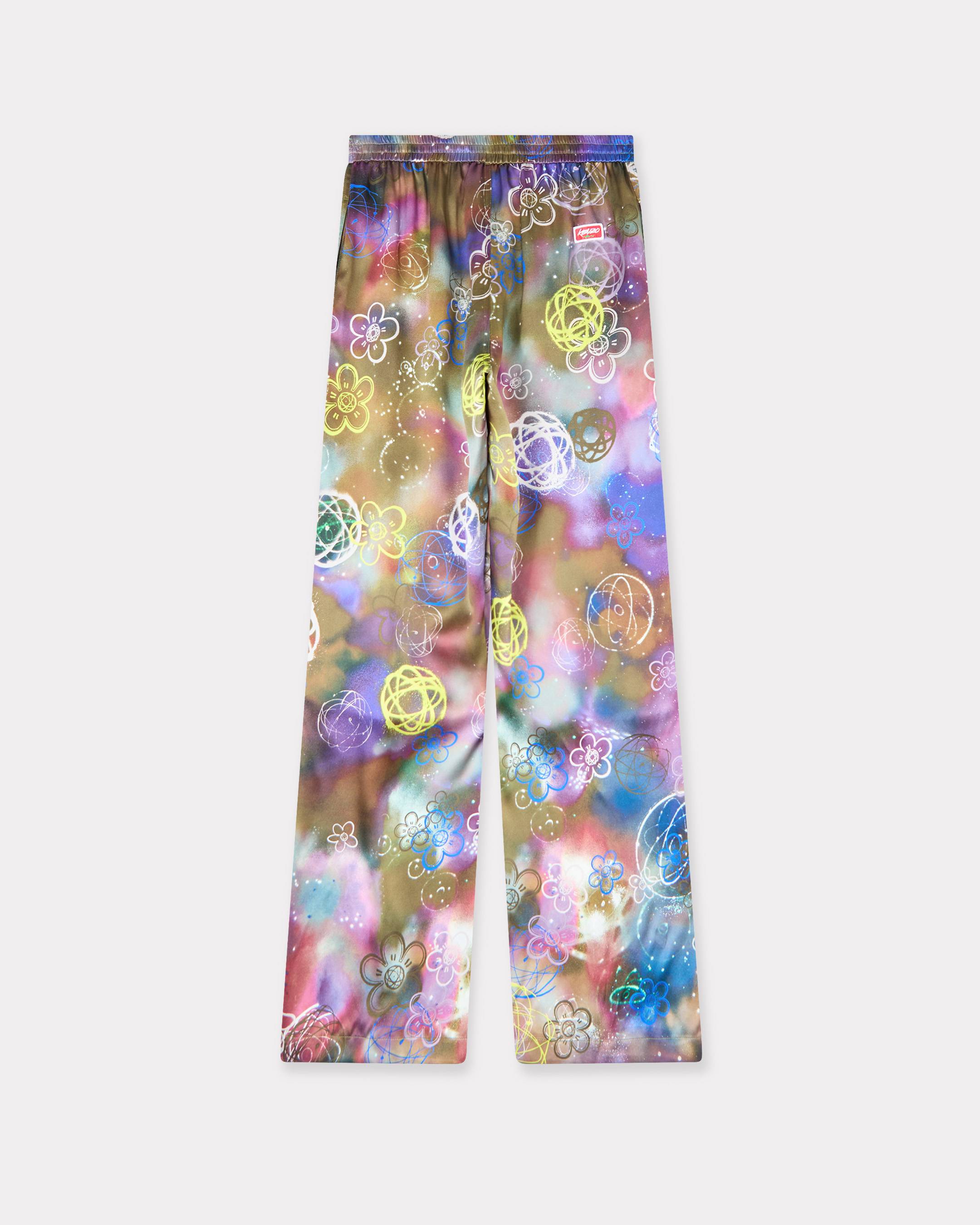 'Kenzo x Futura 2000' pants in silk