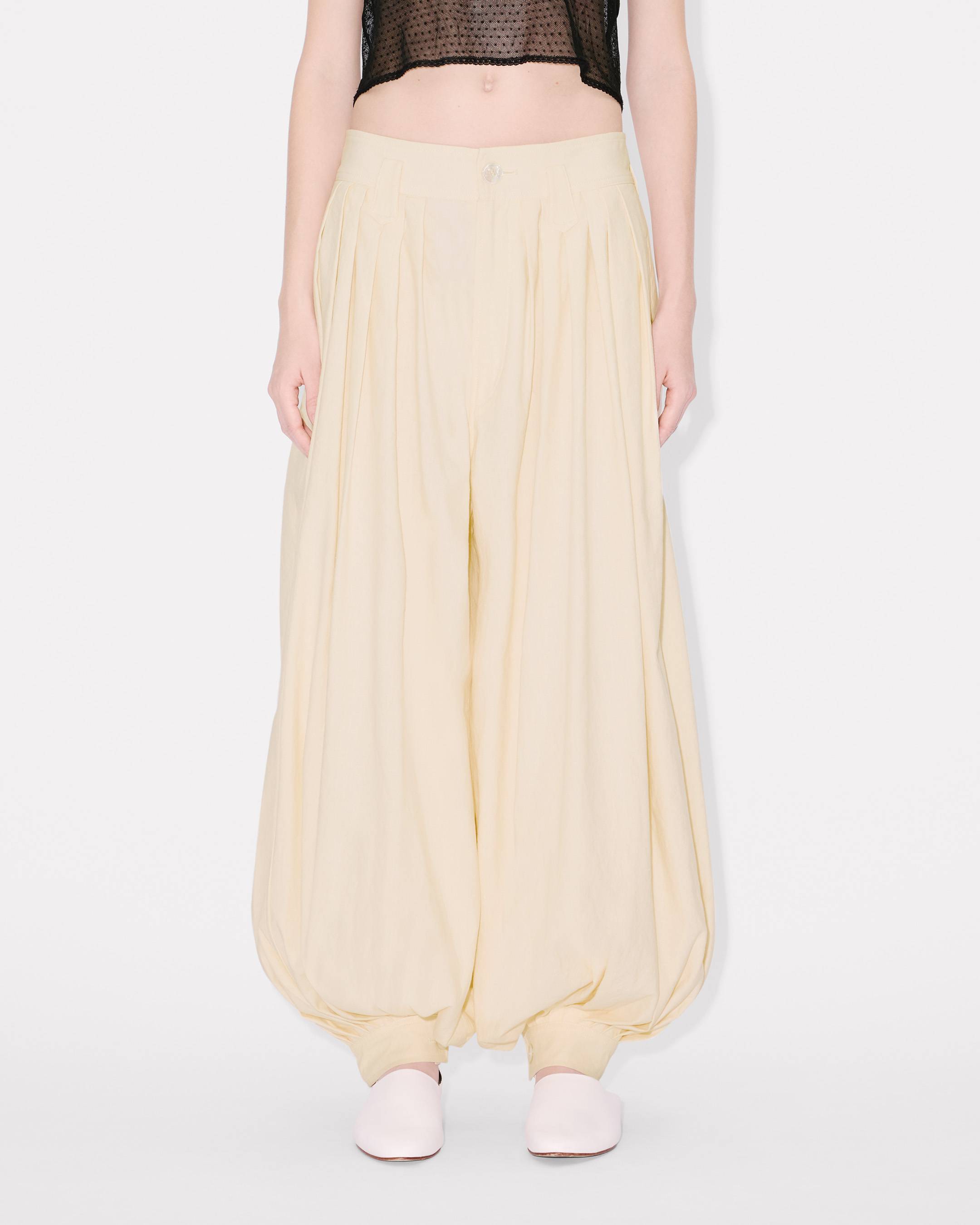 Balloon pants in cotton