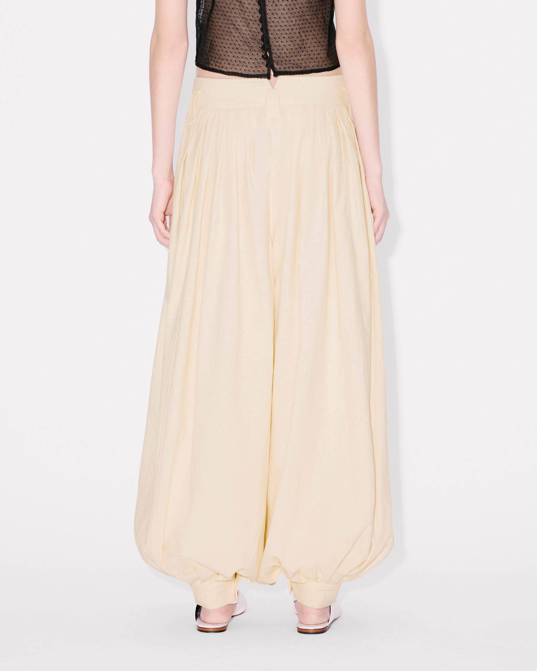 Balloon pants in cotton