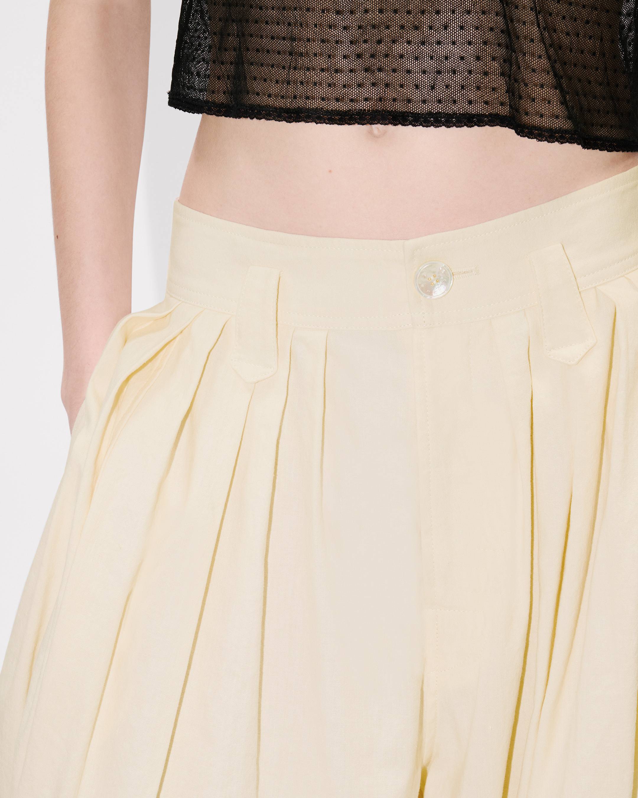 Balloon pants in cotton