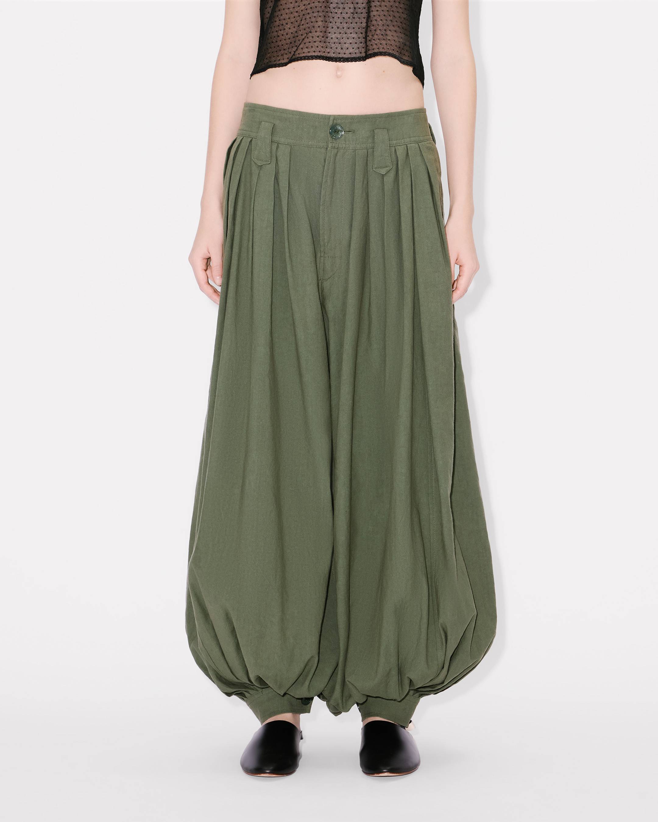 Balloon pants in cotton