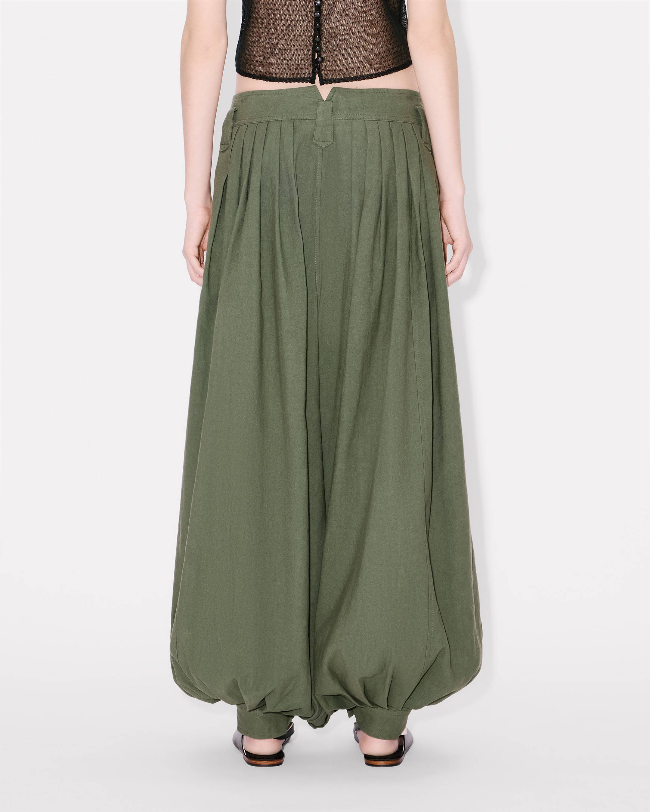 Balloon pants in cotton