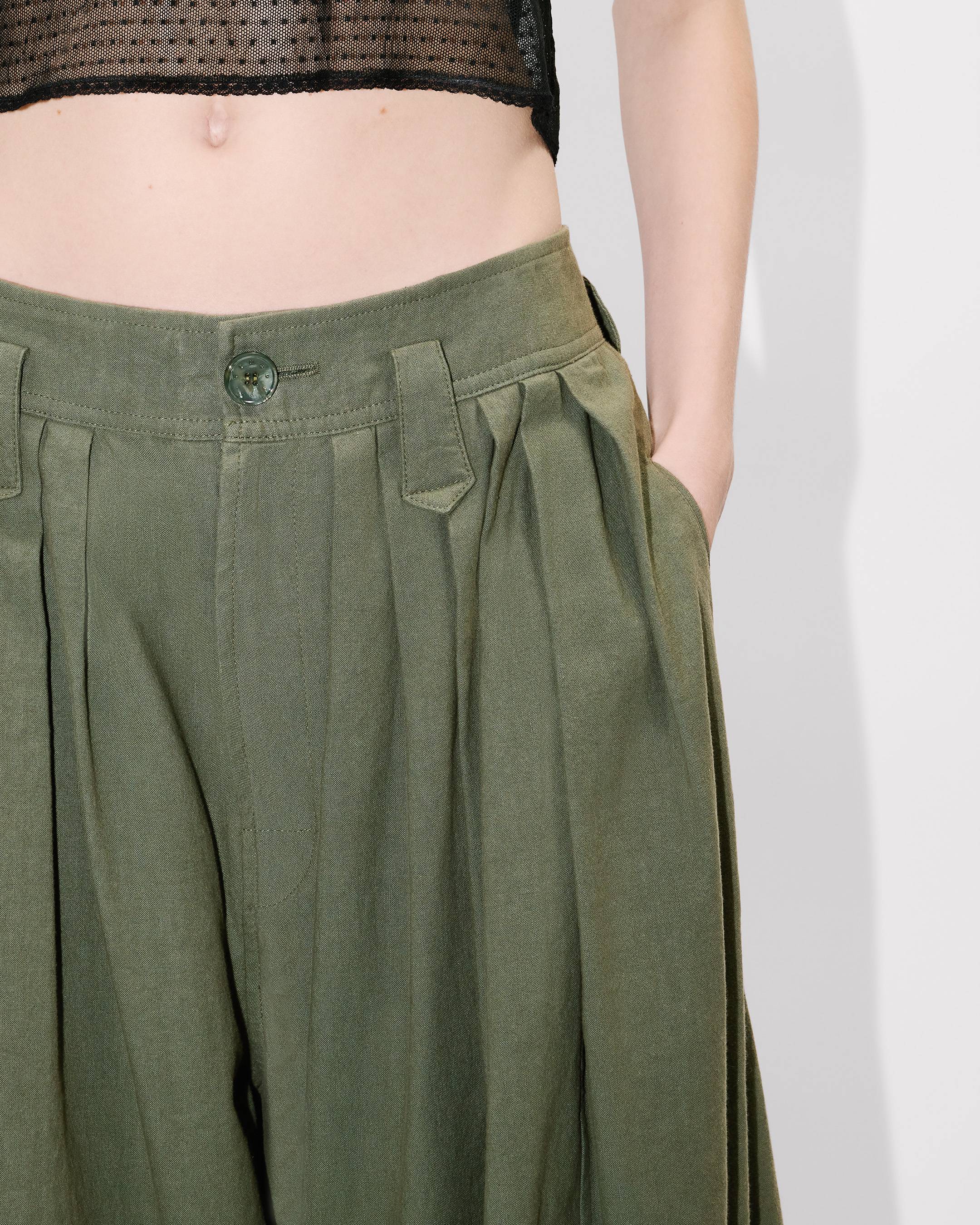 Balloon pants in cotton