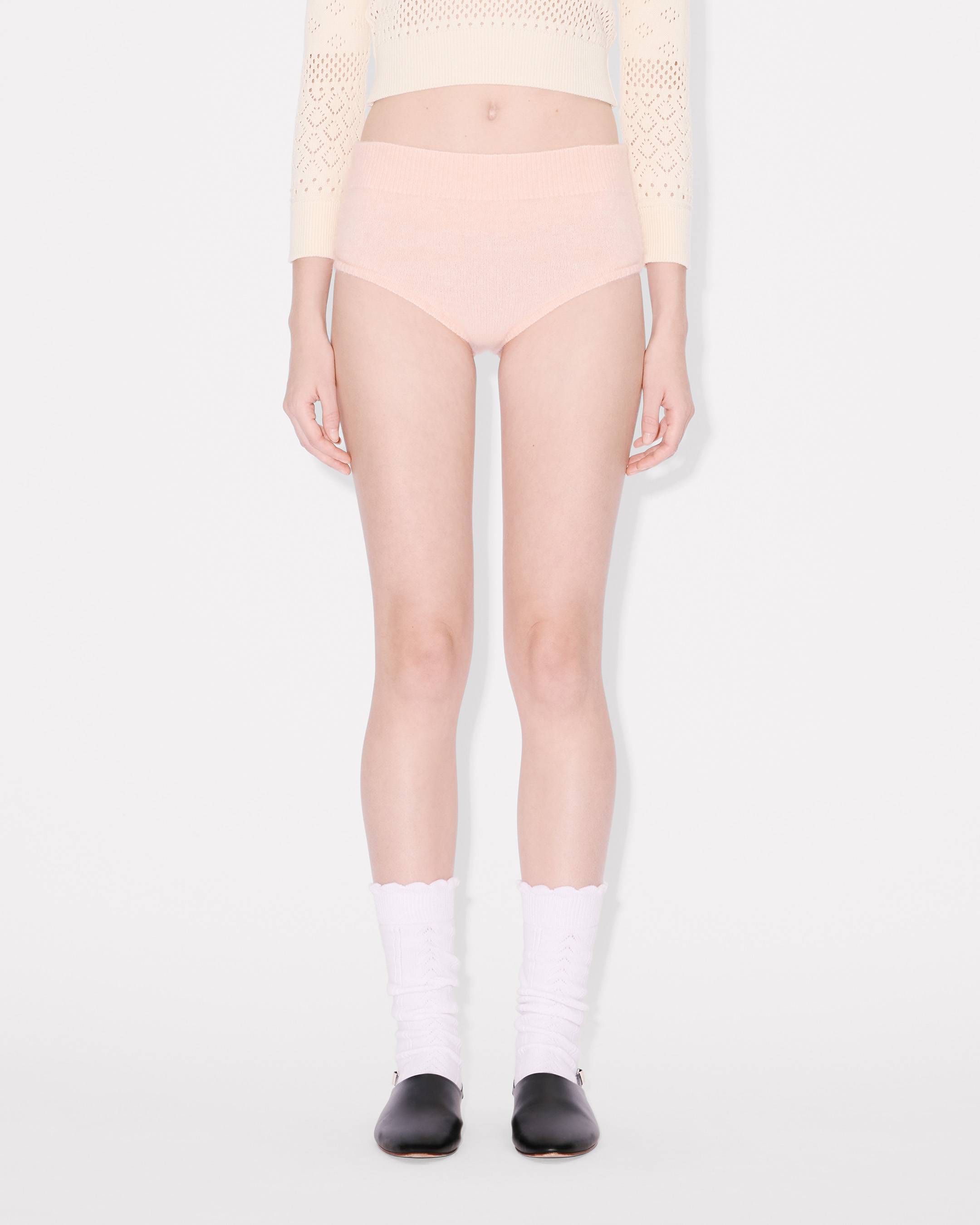 Knickers in mixed hairy wool alpaca