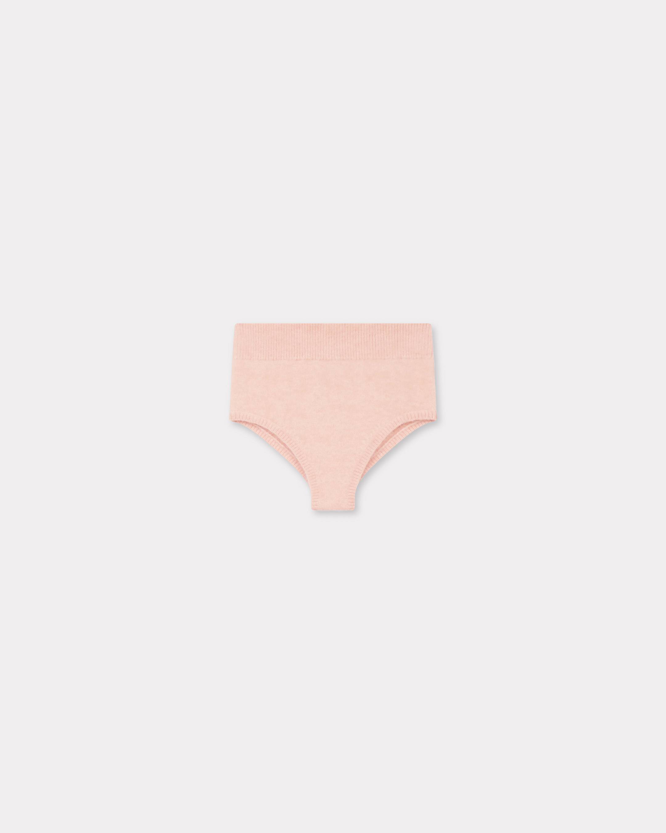 KENZO Knickers In Mixed Hairy Wool Alpaca, Woman, Blush, Size M,