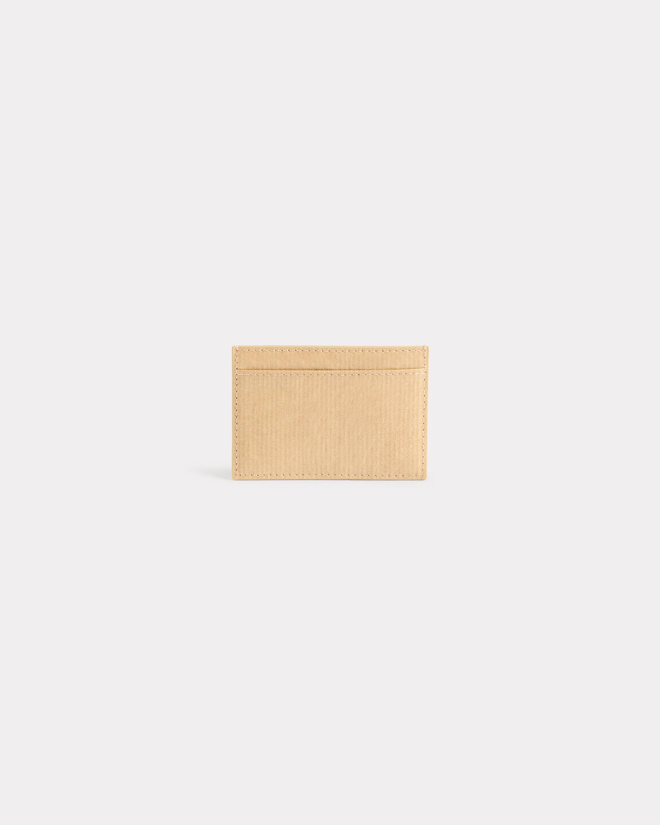 'KENZO Paper' card holder in leather