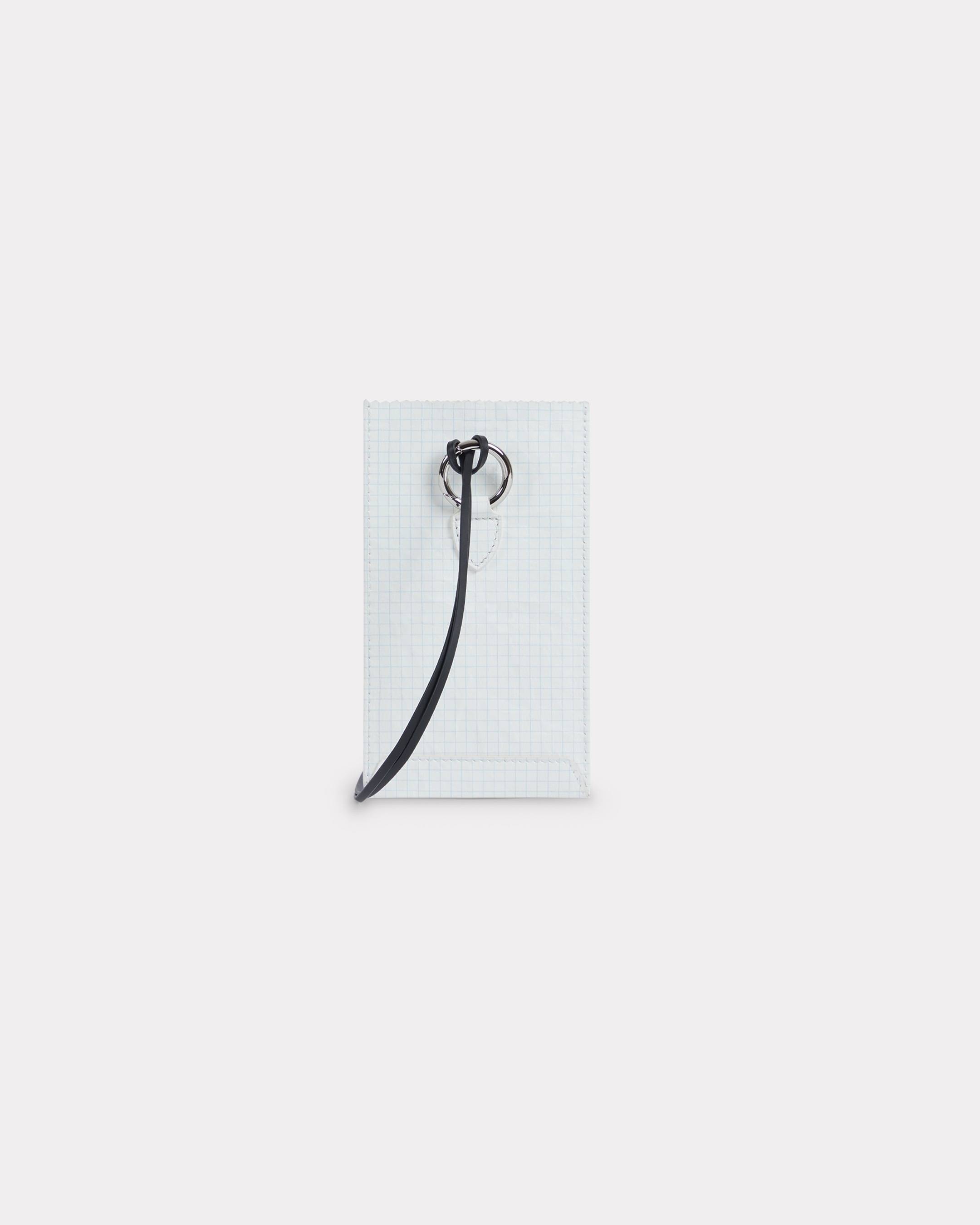 'Kenzo x Futura 2000' iPhone case 'Kenzo Paper' in leather