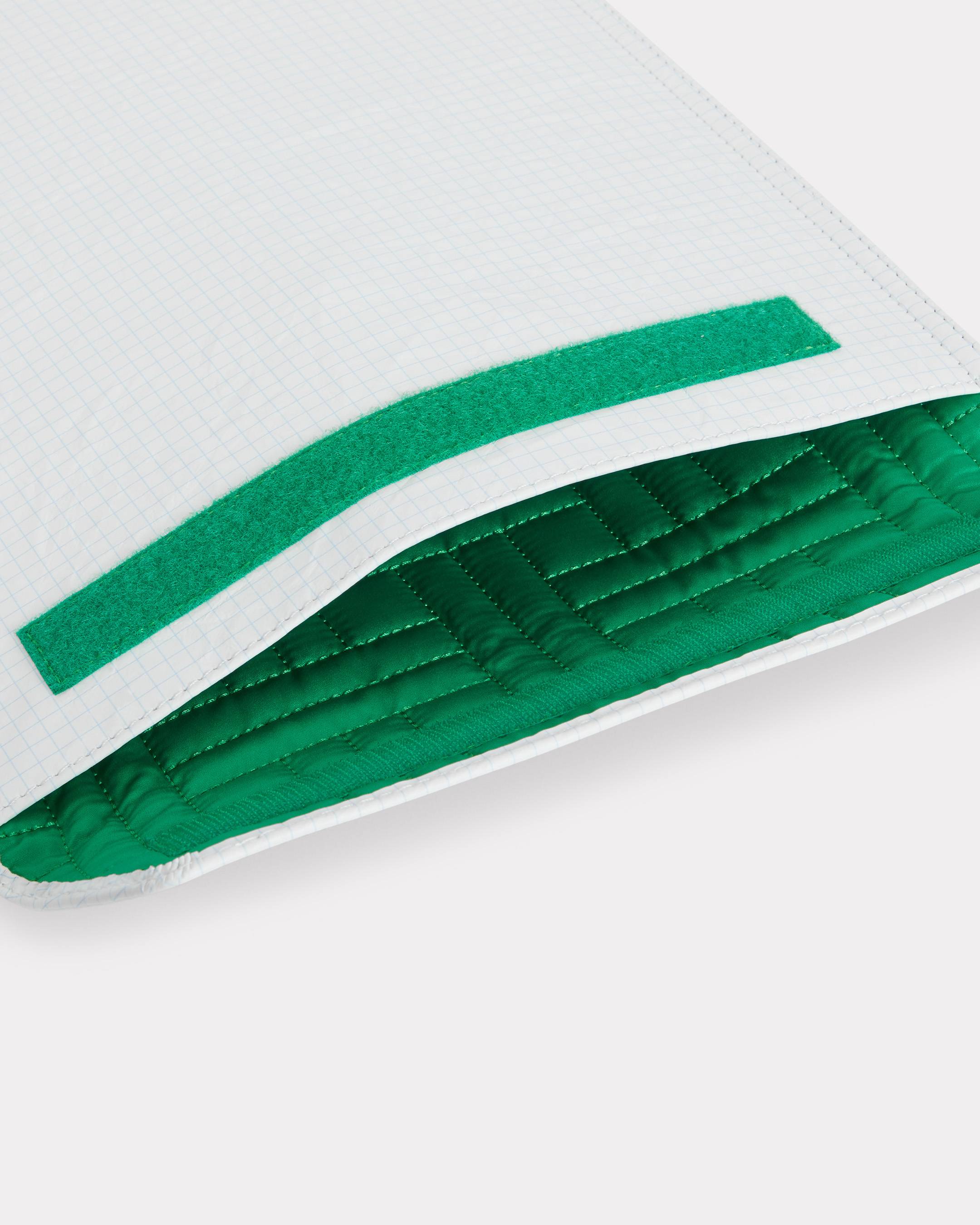 'Kenzo x Futura 2000' レザー 'Kenzo Paper' PC ケース