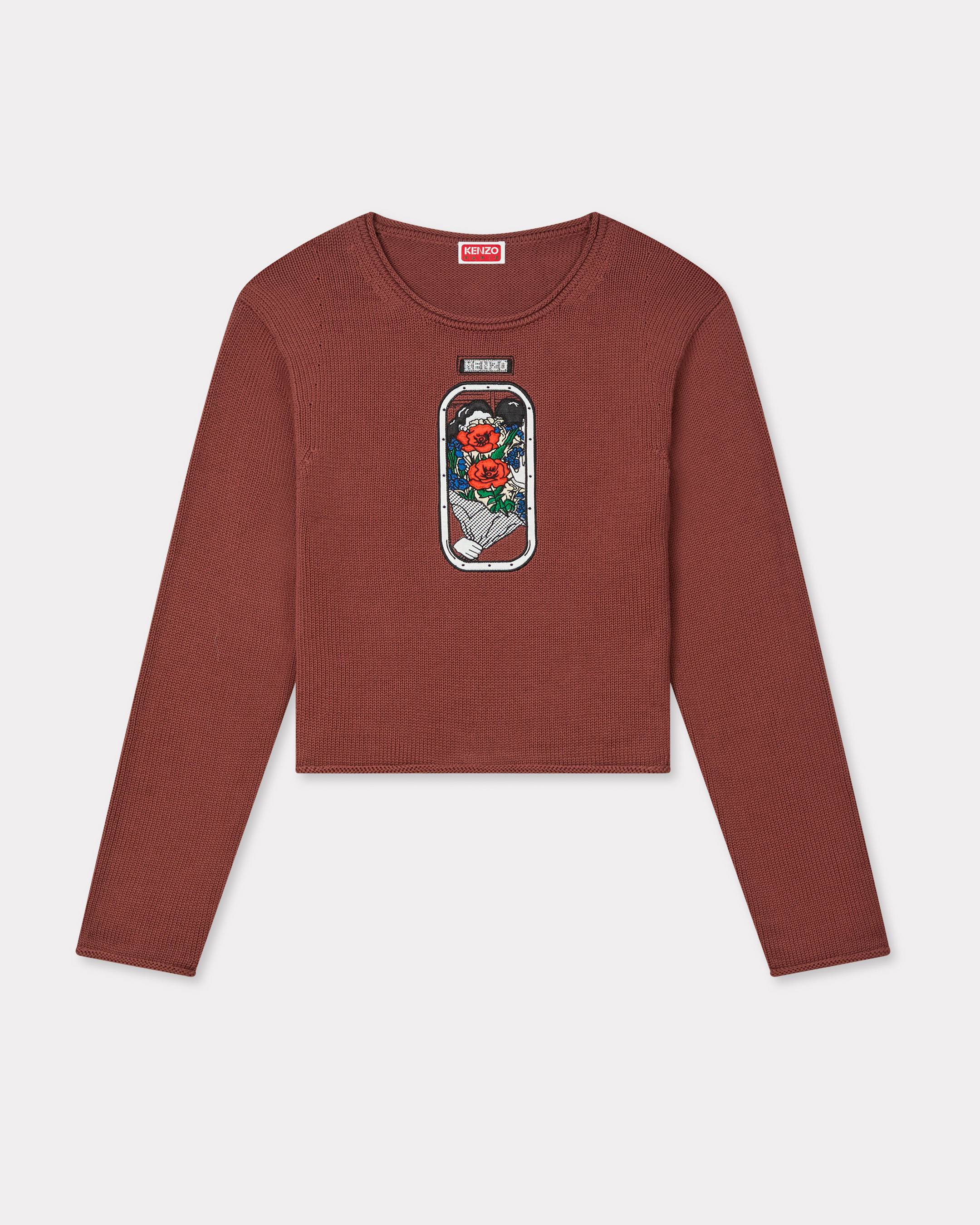 KENZO 'Kenzo City' Jumper In Cotton Paprika Womens - Size L