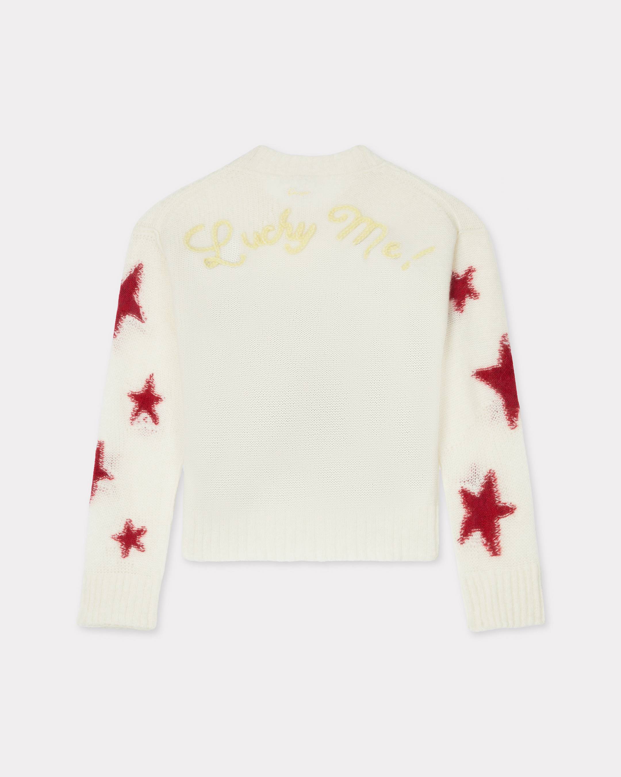 'KENZO Cartoon' jumper in mixed hairy wool alpaca