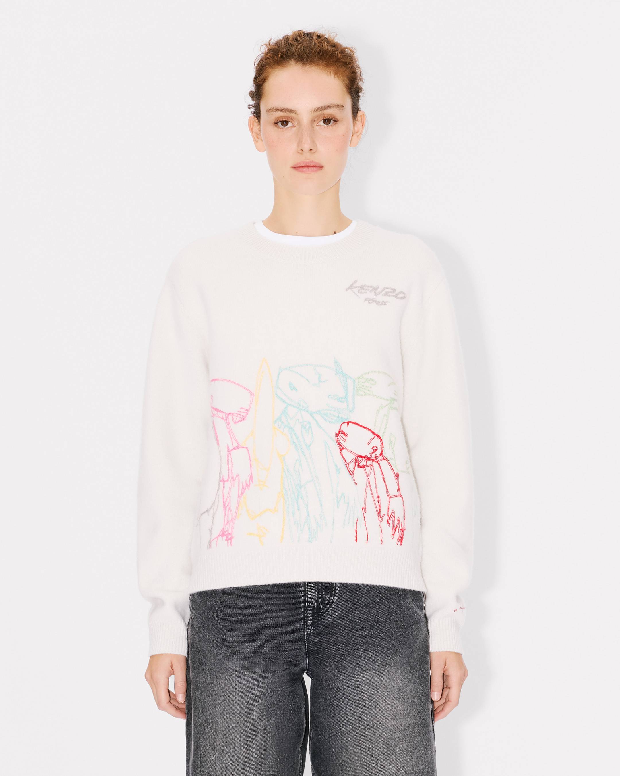 'Kenzo x Futura 2000' jumper wool