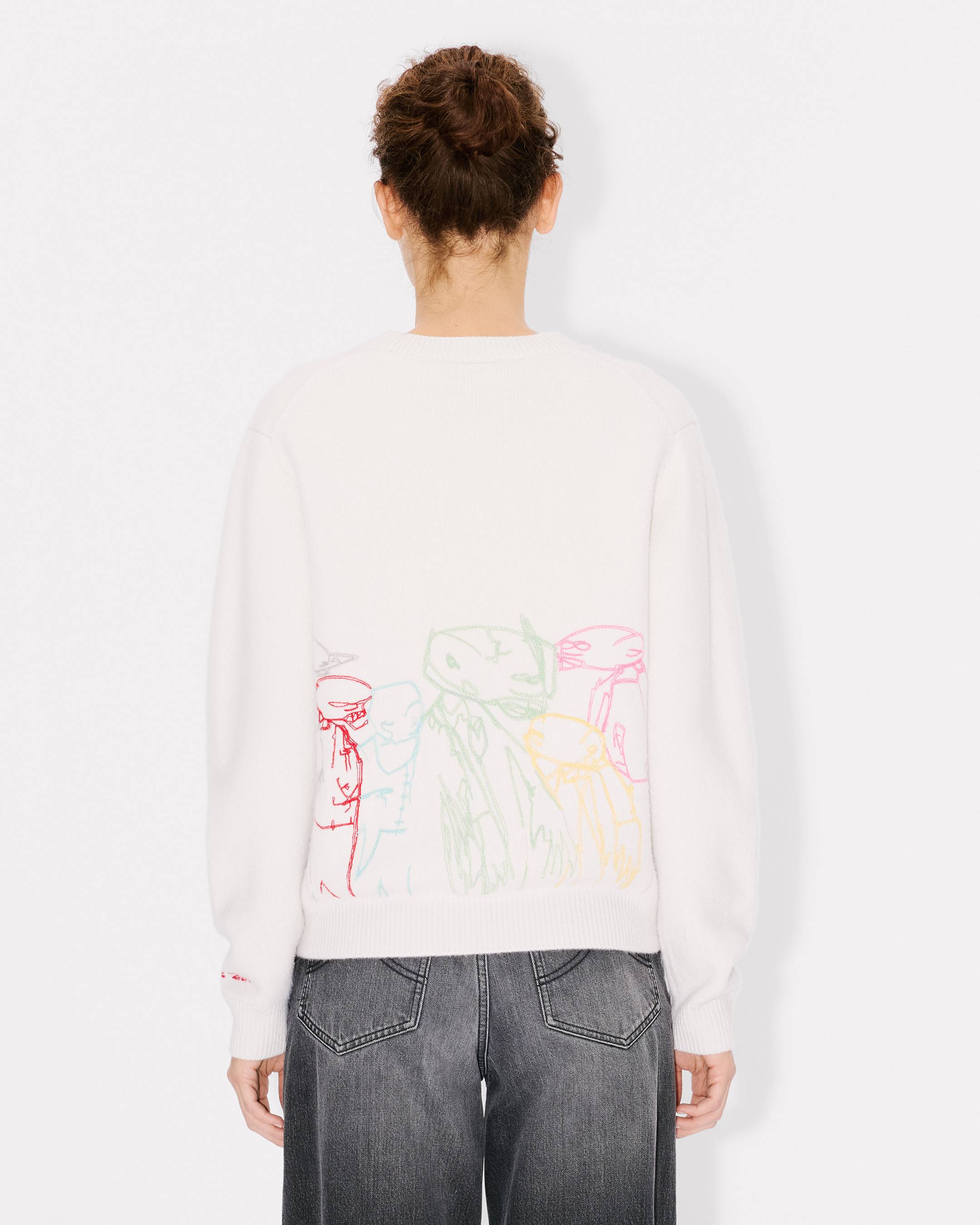 Kenzo x Futura 2000' ウール ジャンパー