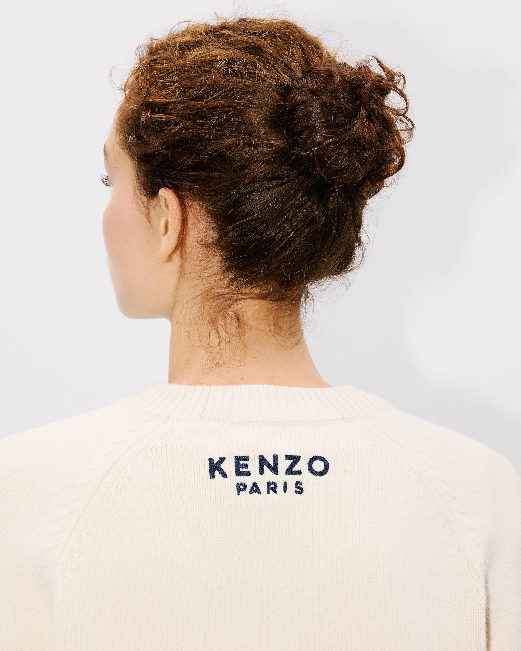 Boke Flower' embroidered jumper wool