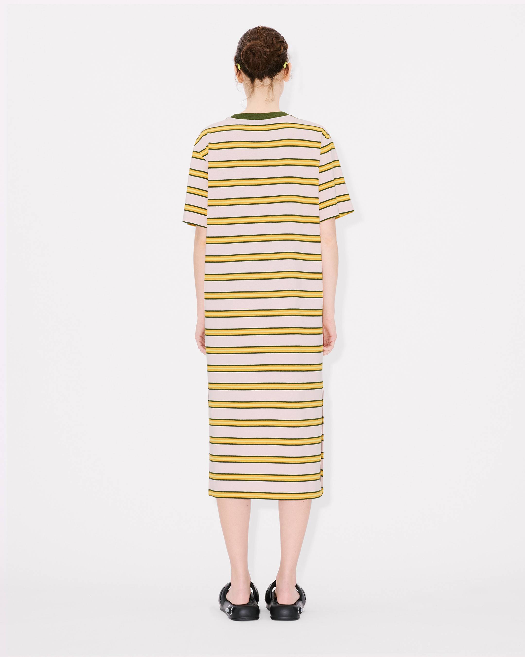 KENZO Coast Lines' long T-shirt dress in cotton linen