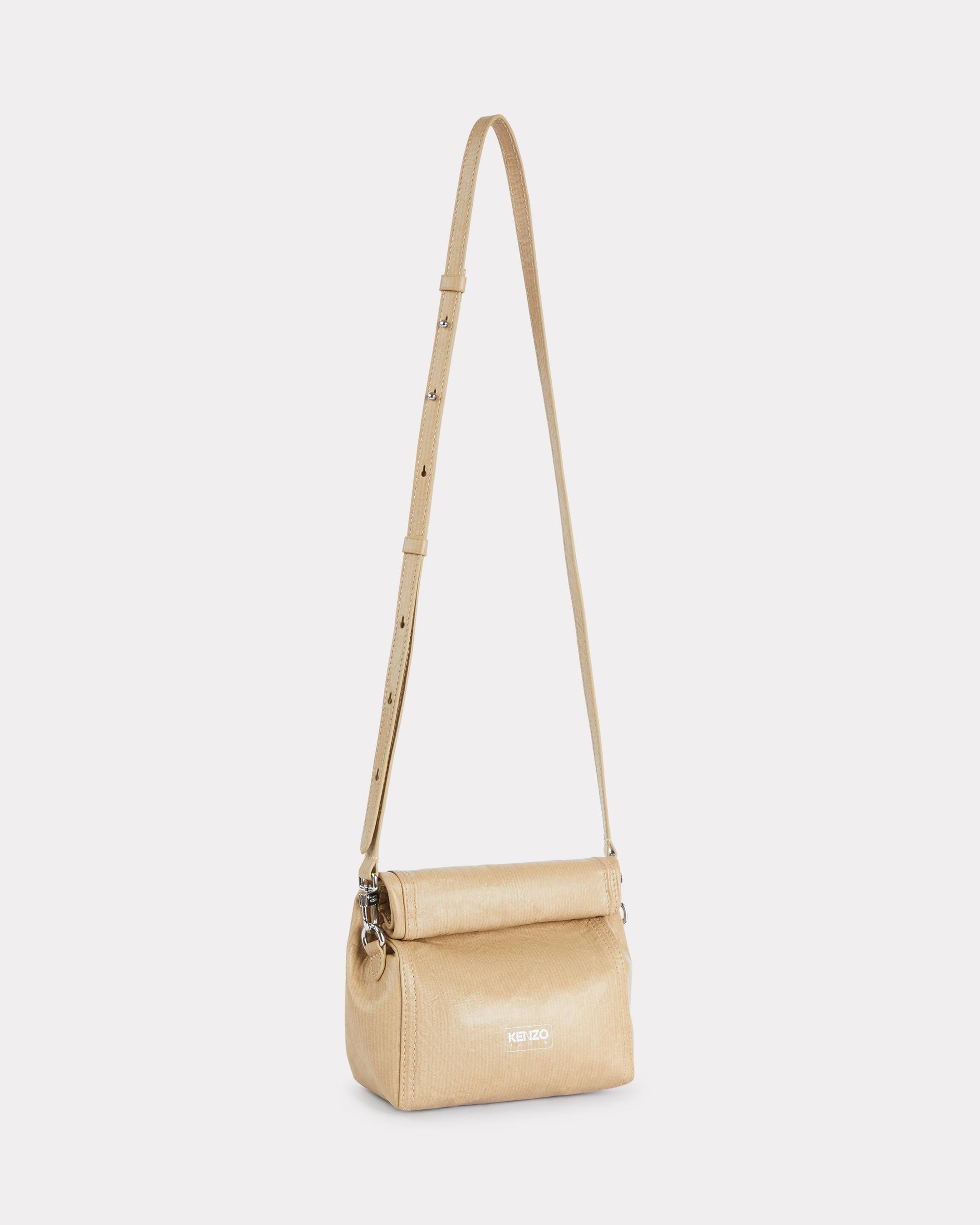 Pochette à bandoulière 'KENZO Paper' en cuir