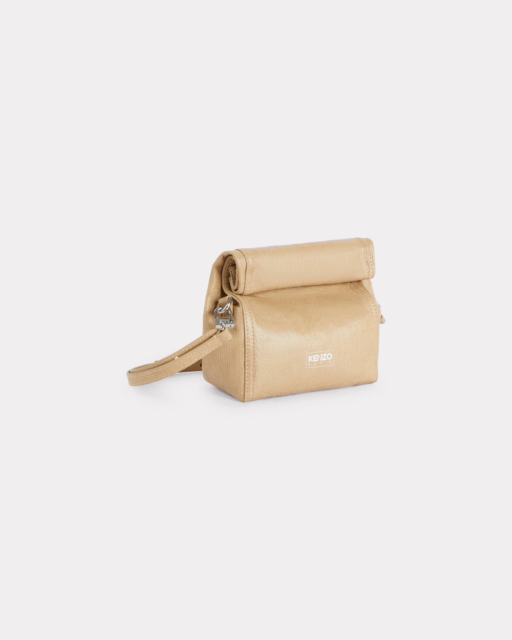 Pochette à bandoulière 'KENZO Paper' en cuir