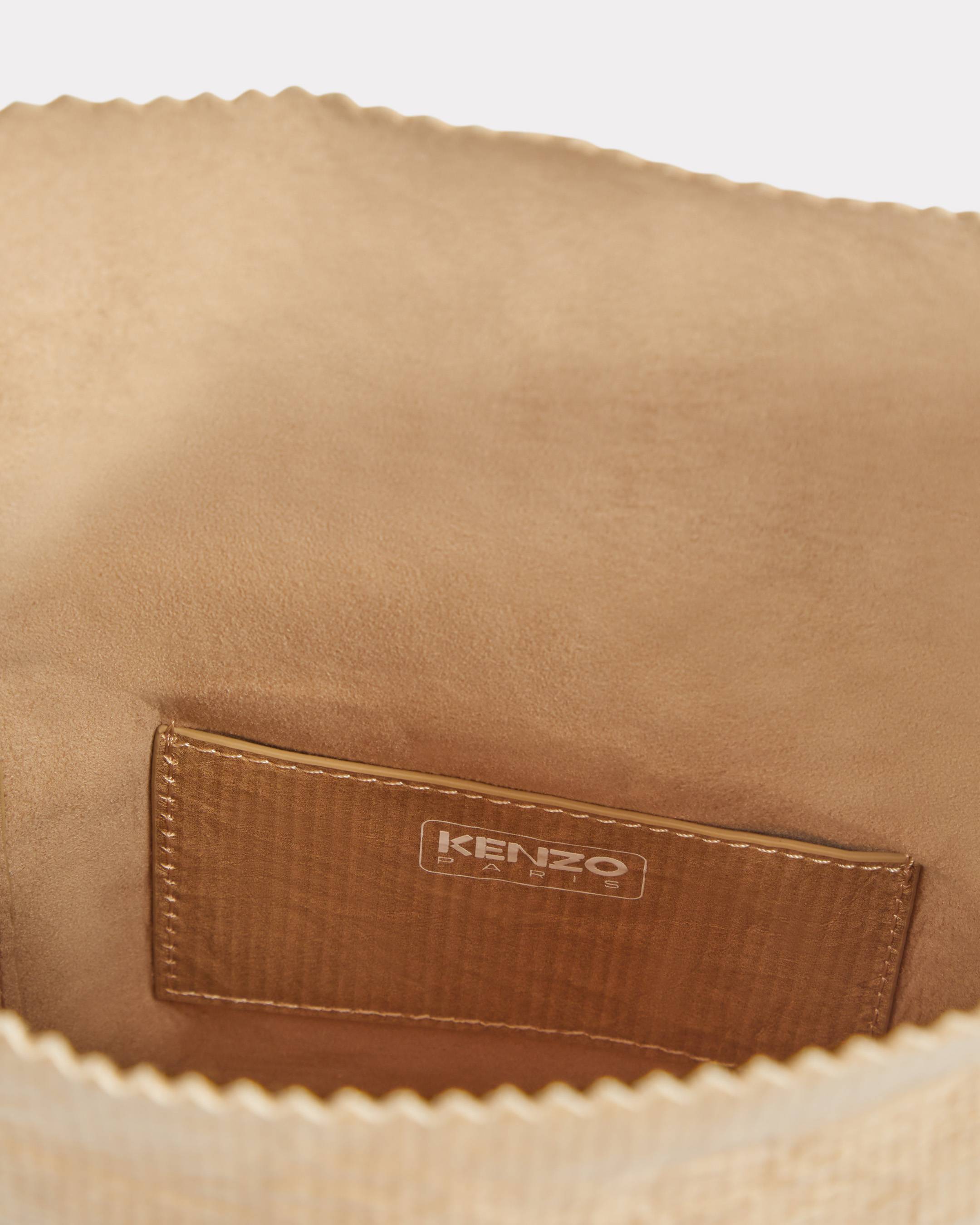 Pochette à bandoulière 'KENZO Paper' en cuir