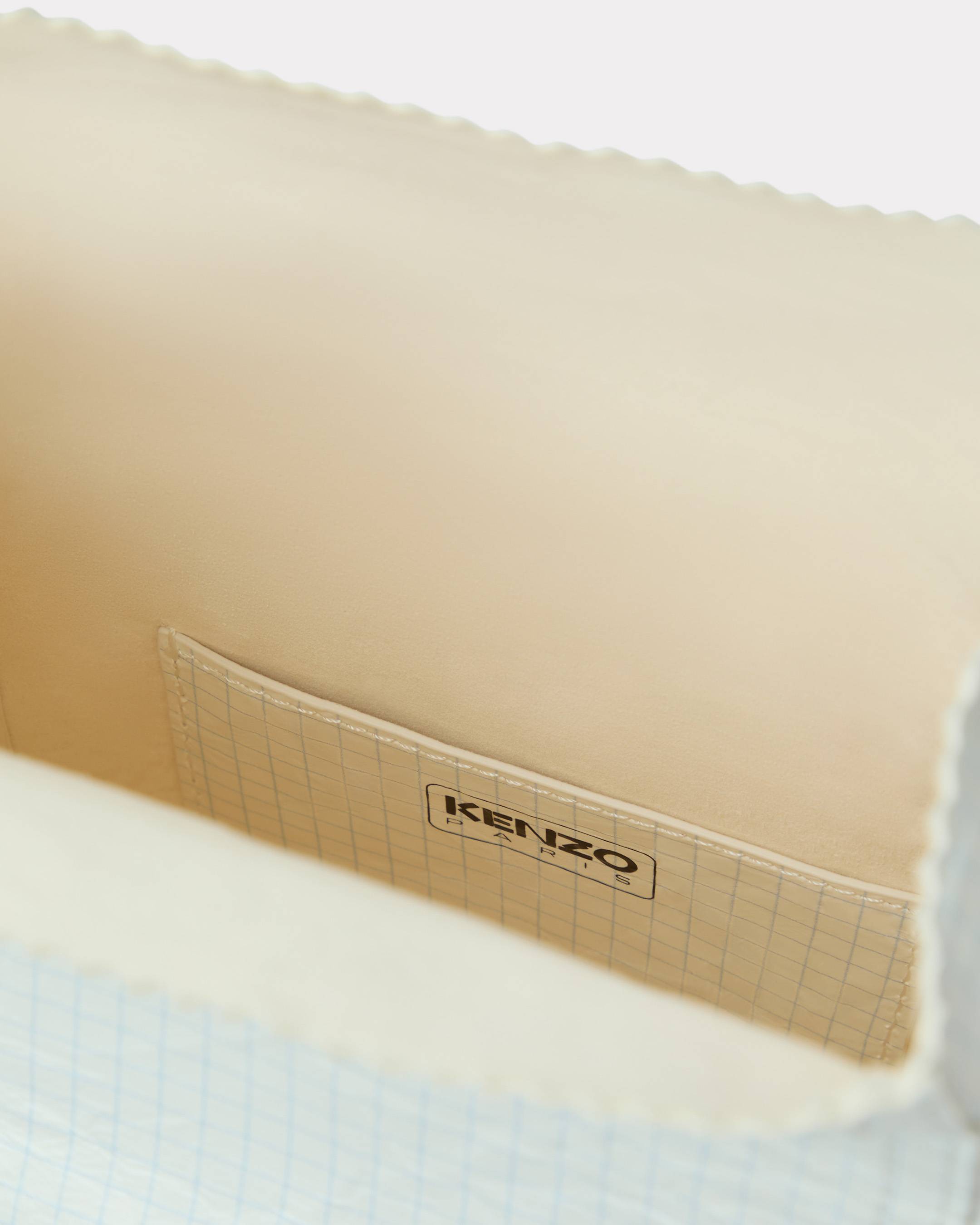 'Kenzo x Futura 2000' レザー 'Kenzo Paper' ポーチ