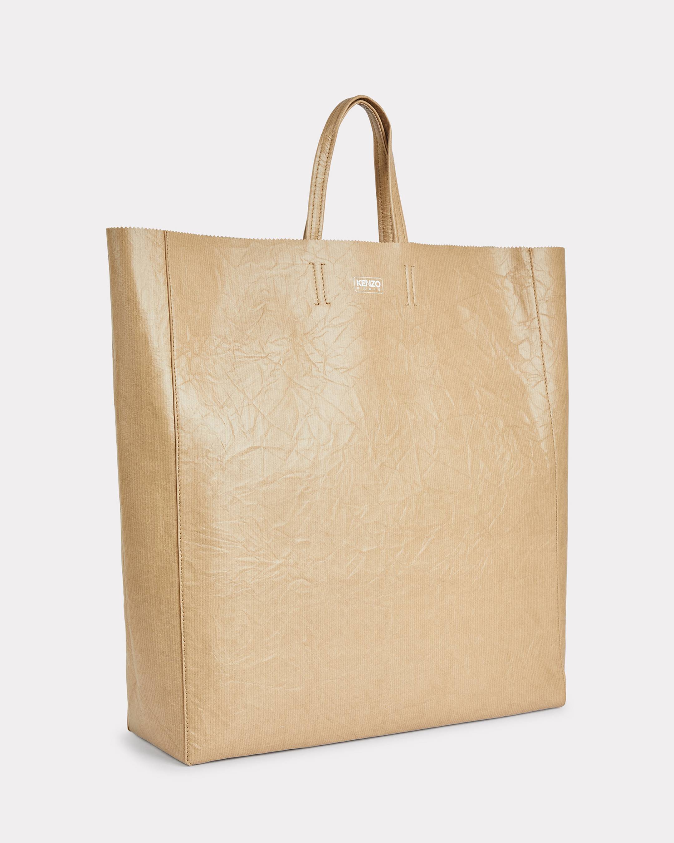 'KENZO Paper' large tote bag in leather