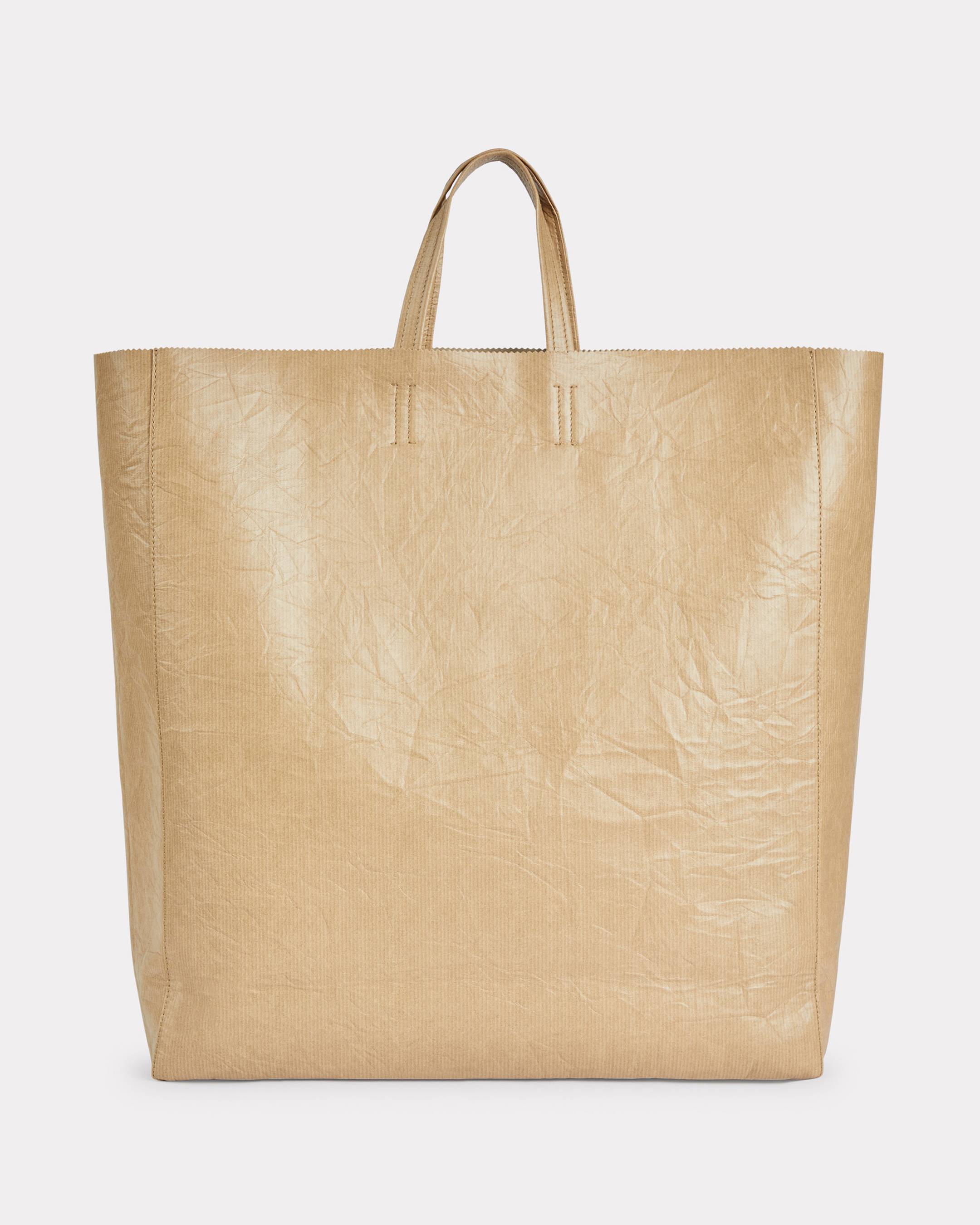 'KENZO Paper' large tote bag in leather