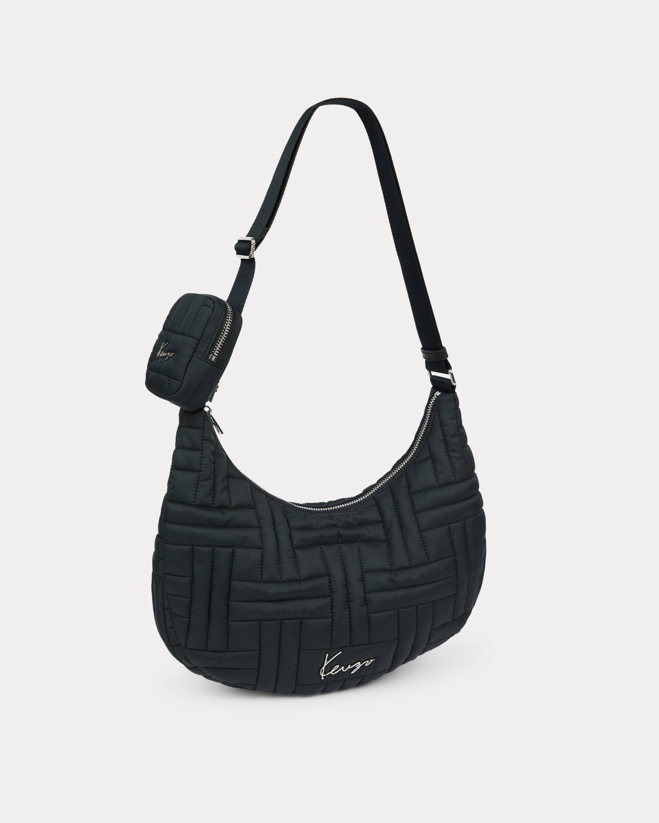 KENZO Sac à Bandoulière 'KENZO Cosy', Femme, Noir,