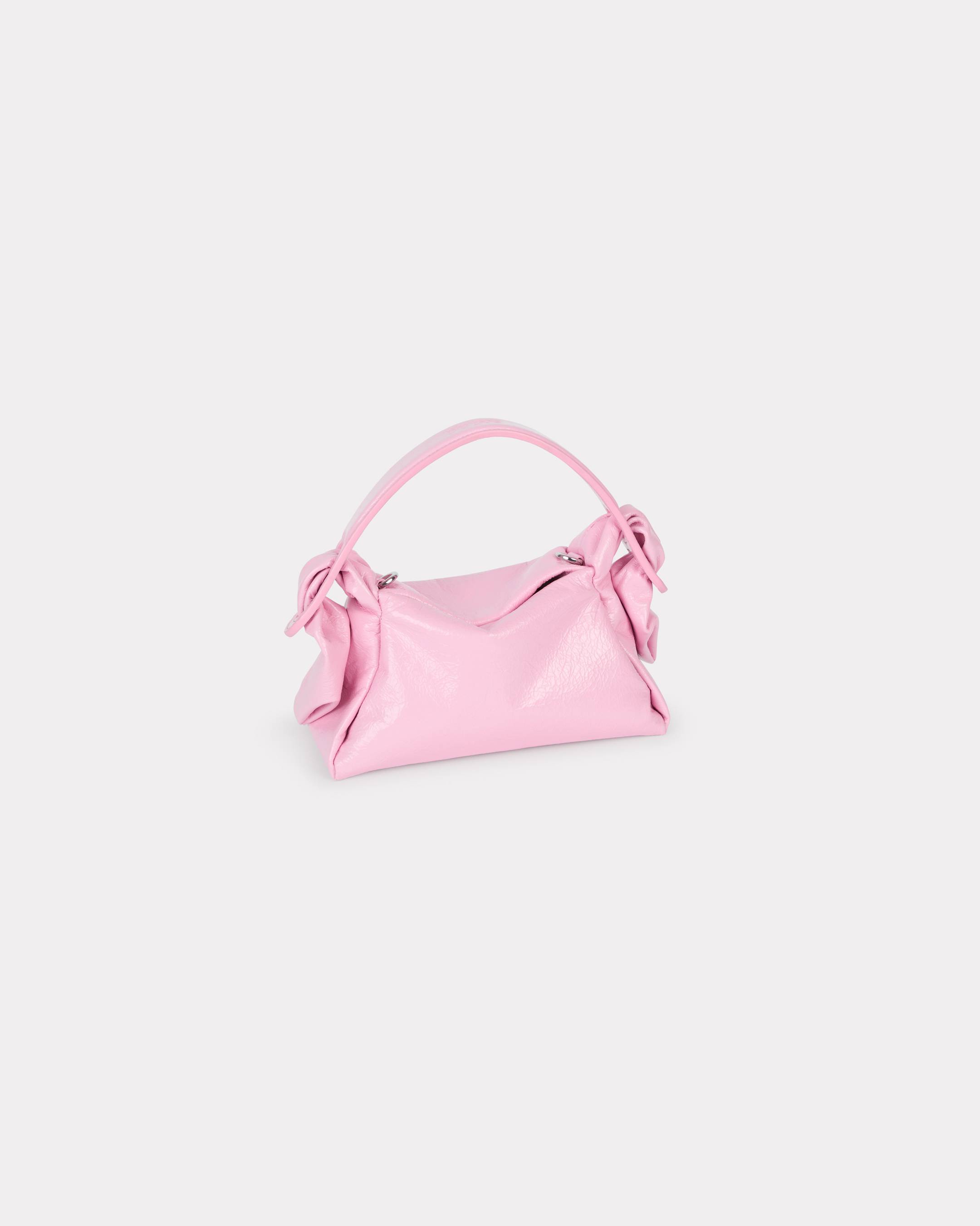 KENZO 'Kenzo Furoshiki' Mini Bag In Leather Pink - Womens One Size