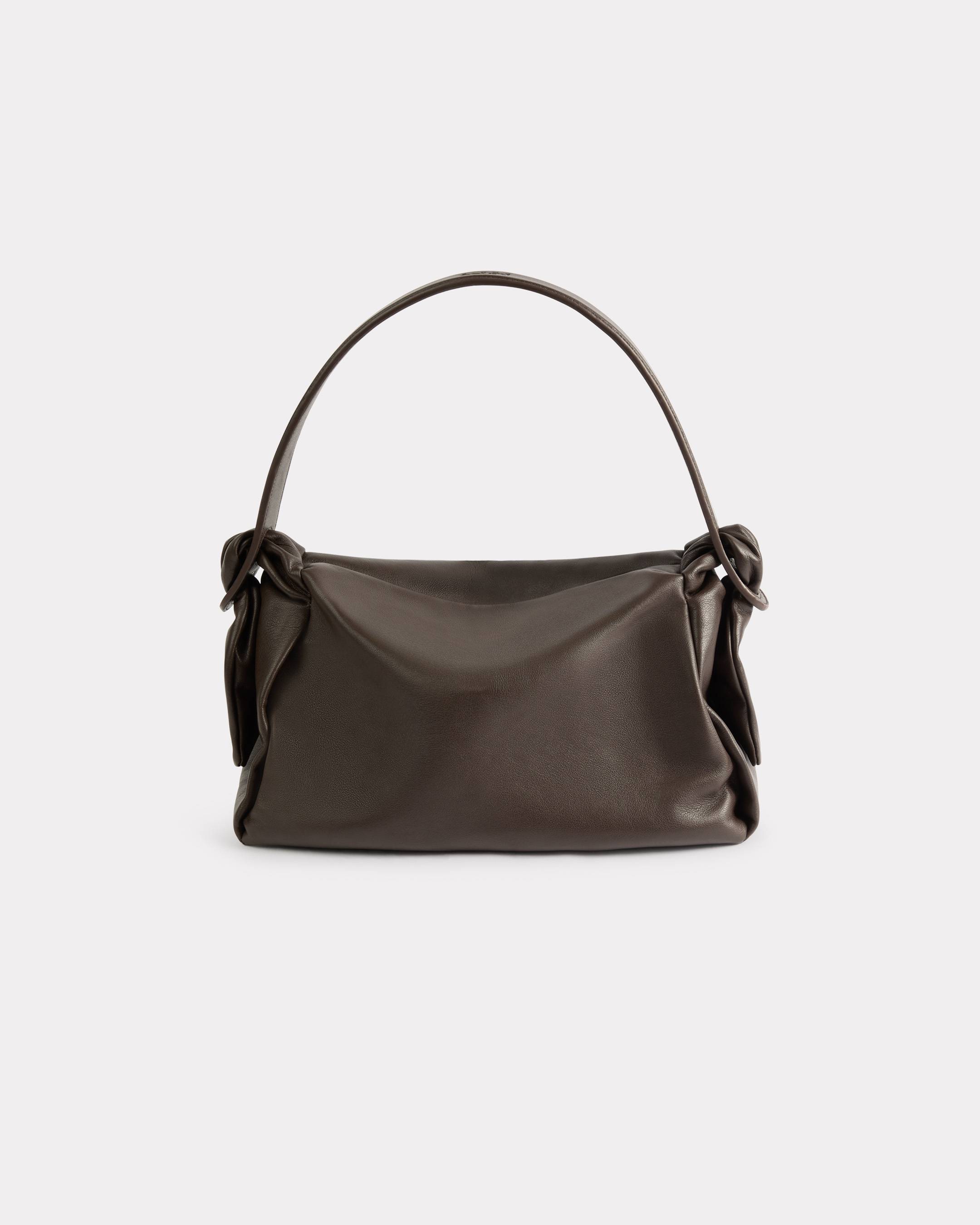 'KENZO Furoshiki' large shoulder bag in leather
