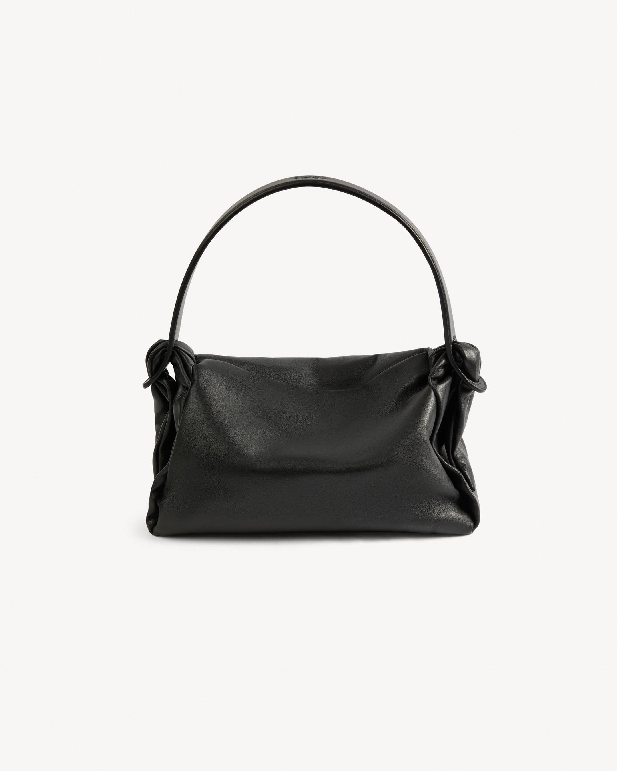 KENZO Furoshiki' large shoulder bag in leather | KENZO