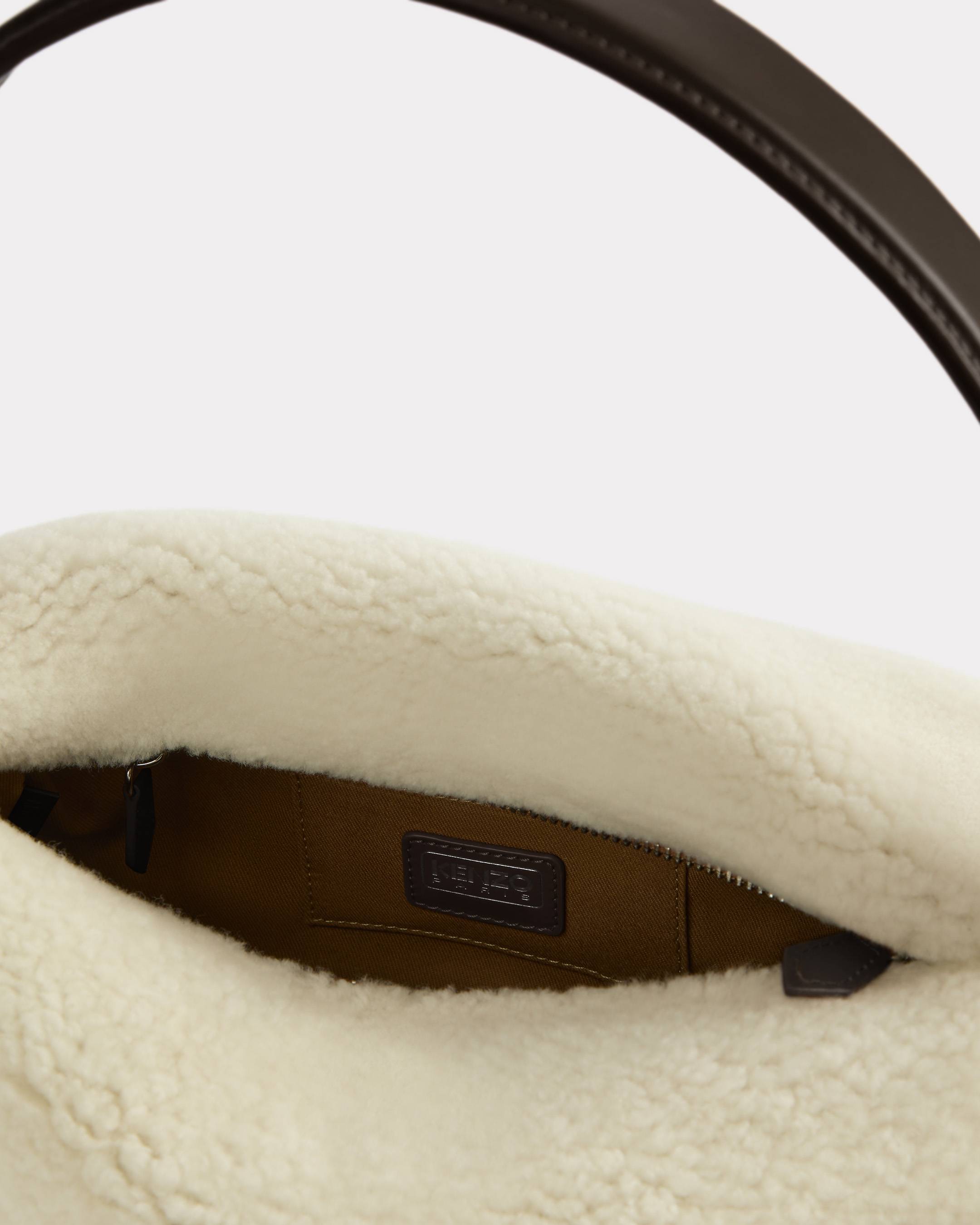 'KENZO Furoshiki' large shoulder bag in sheepskin