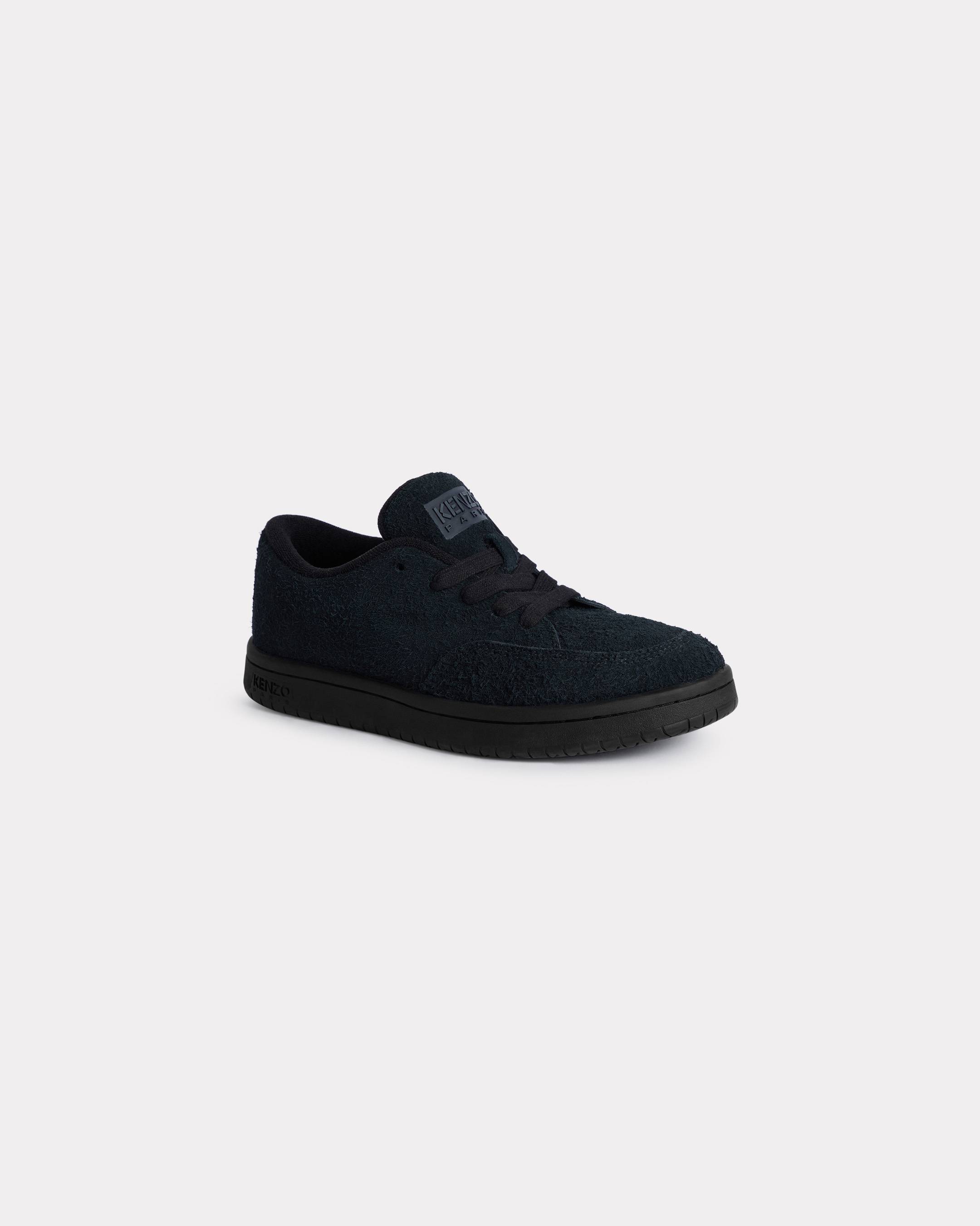 KENZO '-Dome' Sneakers In Hairy Suede, Woman, Black, Size 39, Suede EU