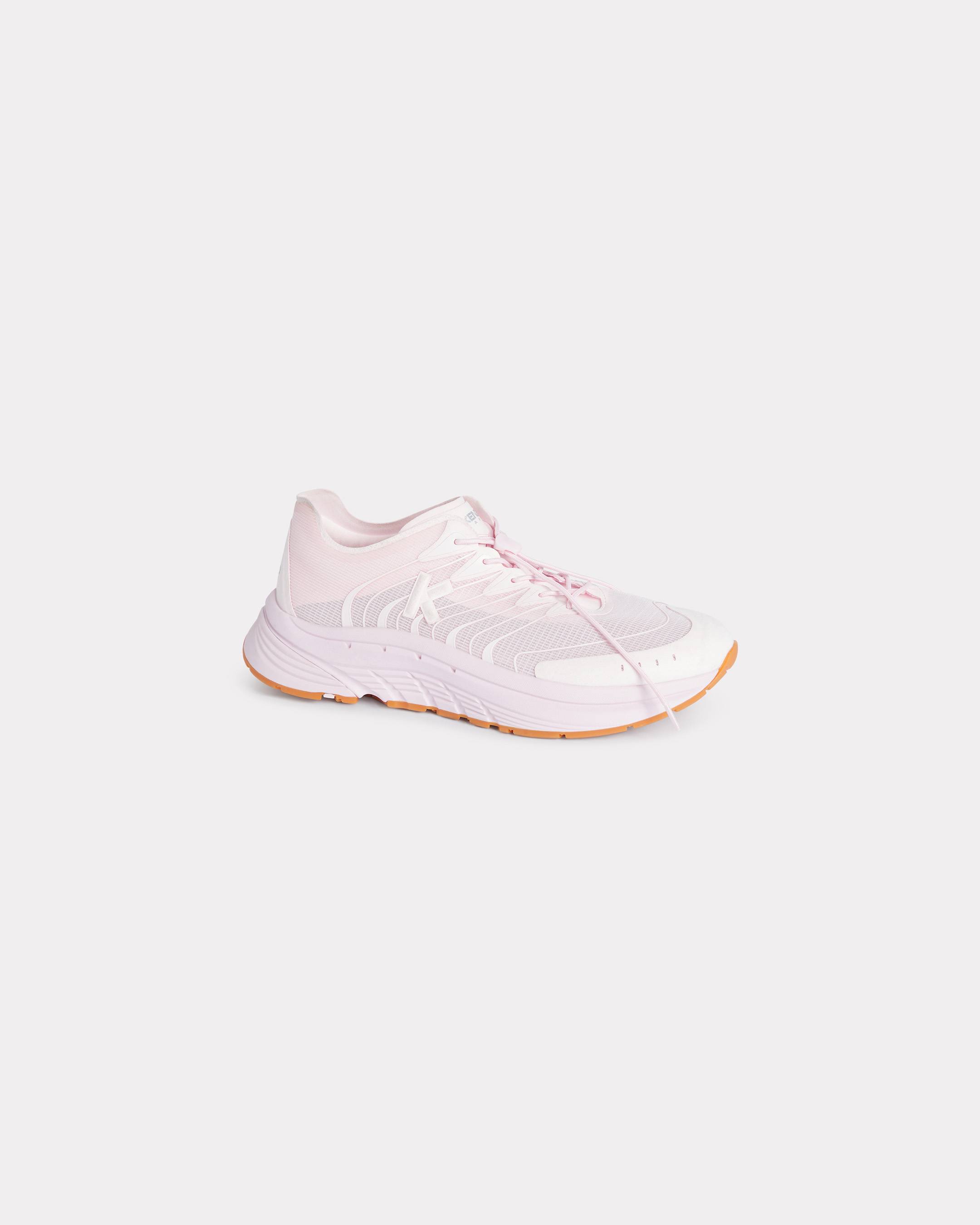 KENZO '-Pace 2.0' Sneakers In Micro Suede, Woman, Pastel Pink, Size 36, Suede EU