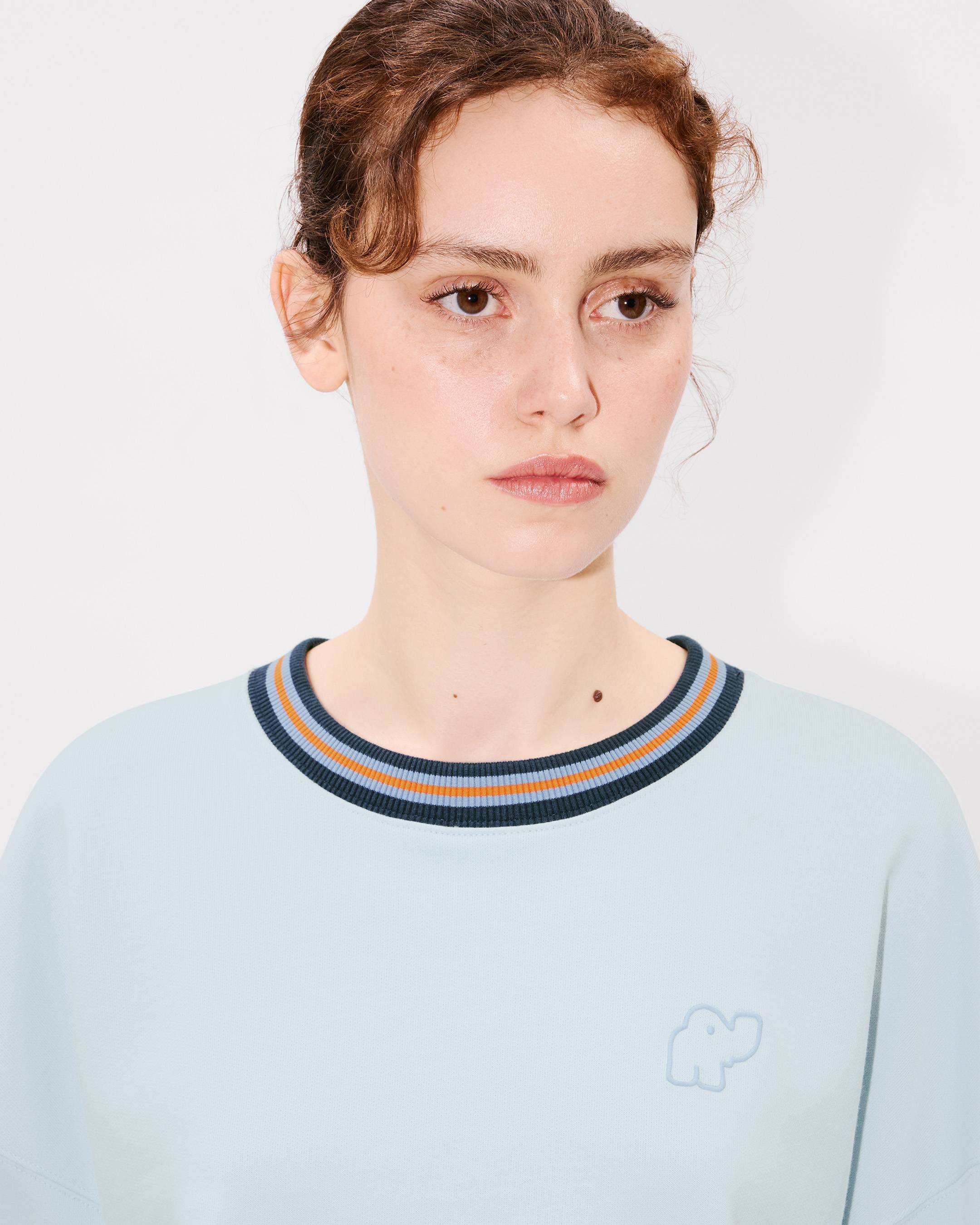 新品 現行品 KENZO ELEPHANT インターシャ プルオーバーニット Kenzo Paris Men's Pixel Elephant Jumper in Cyan Kenzo