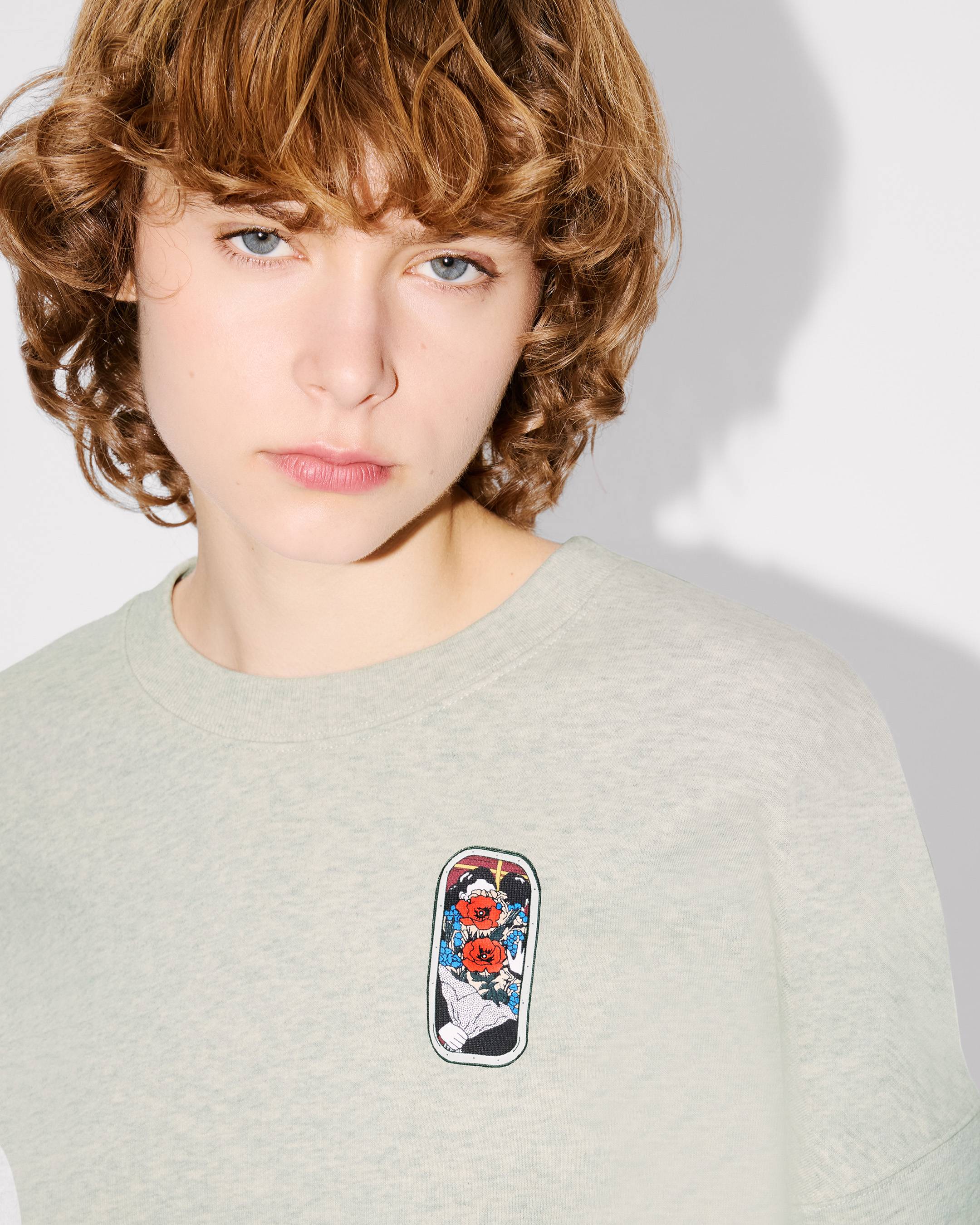 KENZO クリーム色 スウェット KENZO City' コットン ショート スウェット | ウィメンズ | KENZO