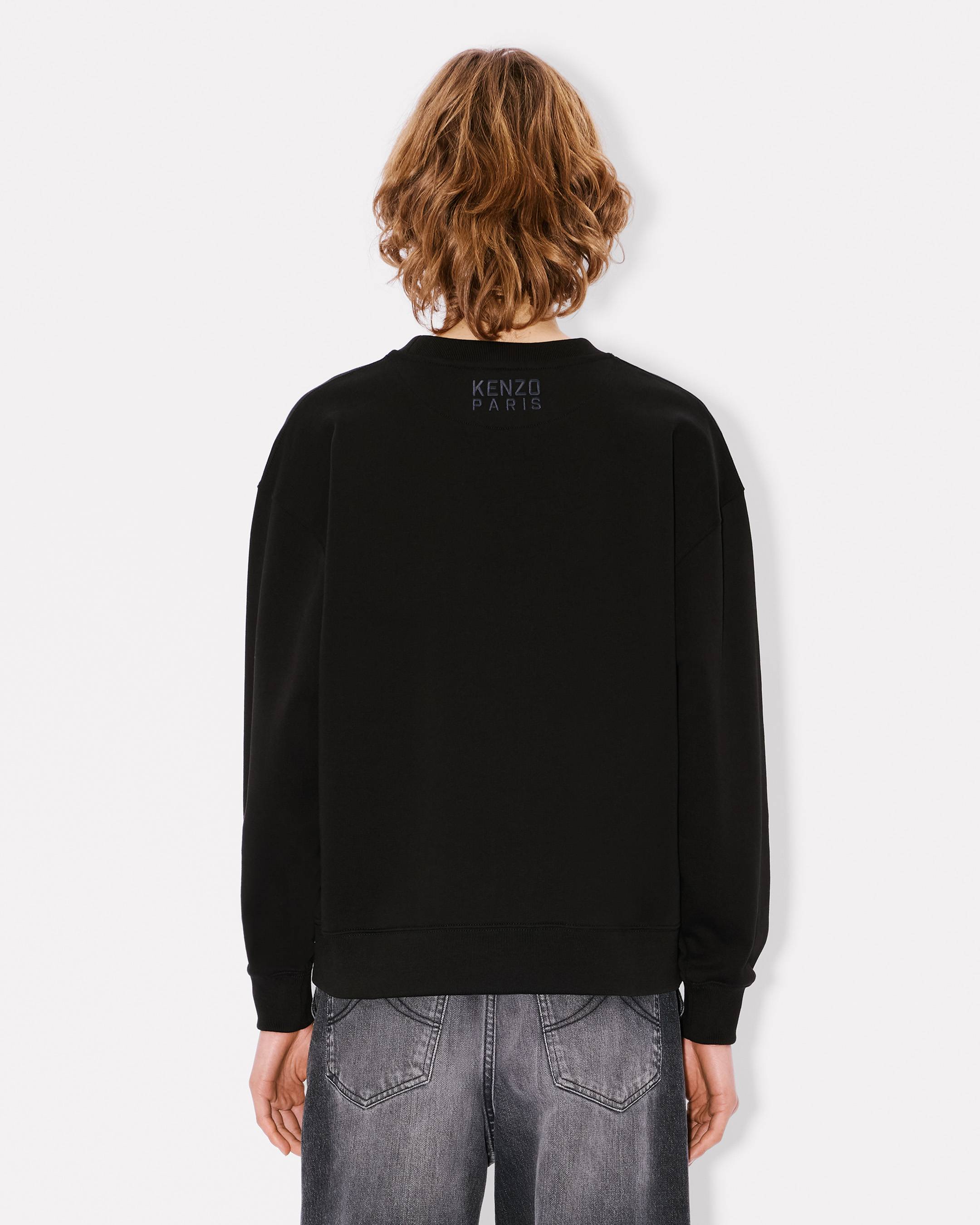 Sweatshirt brodé 'KENZO Happy Tiger' en coton