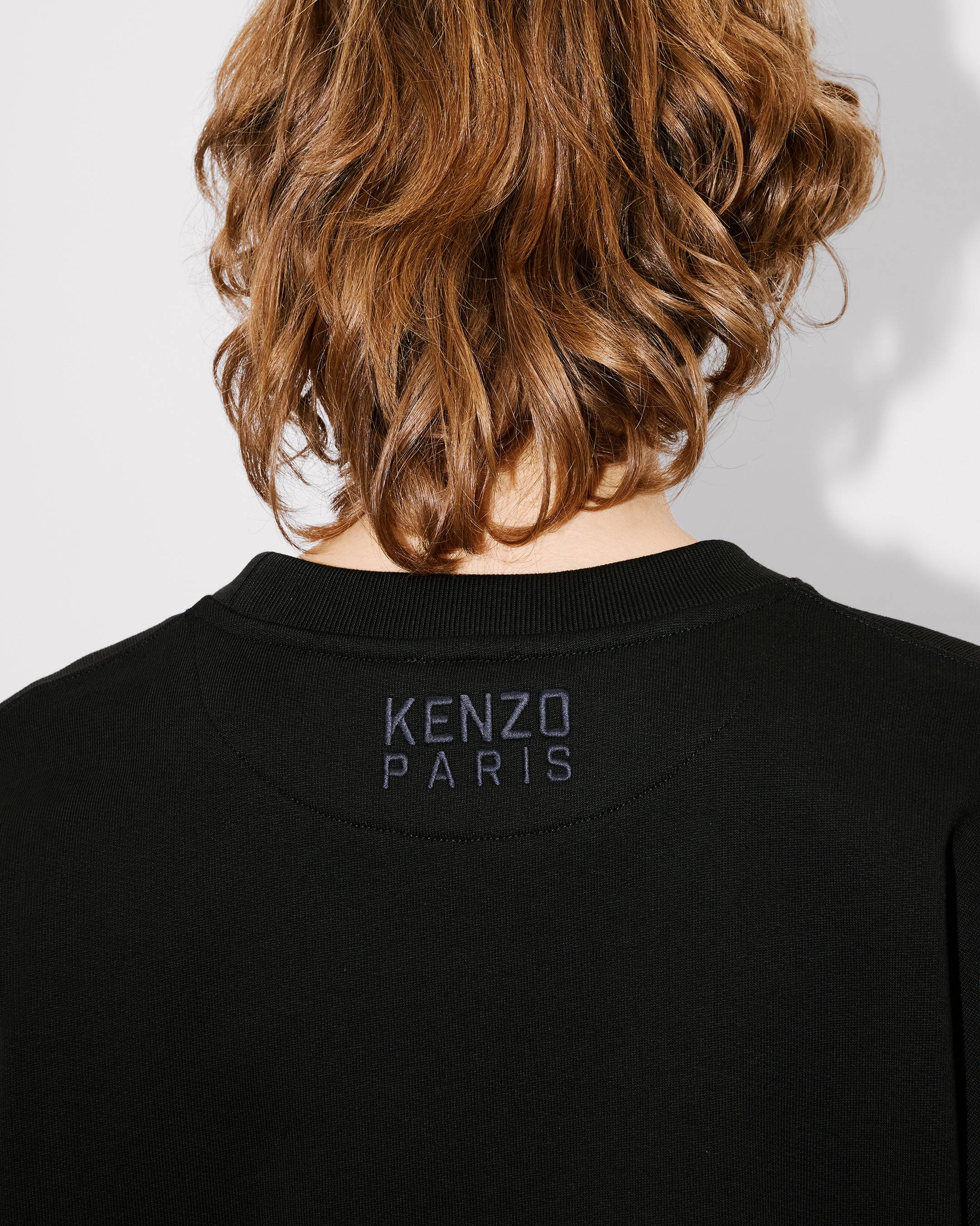 Sweatshirt brodé 'KENZO Happy Tiger' en coton