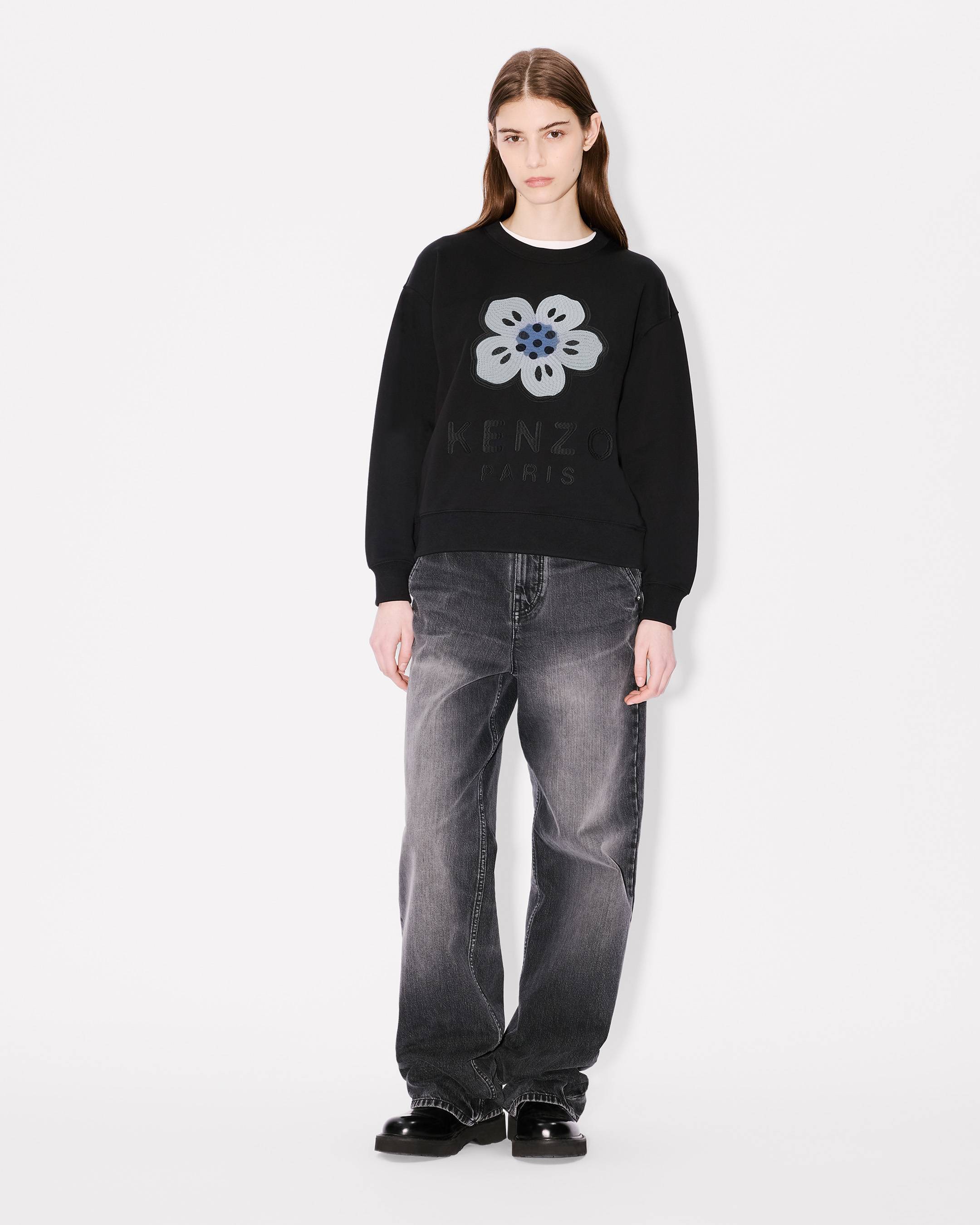 Boke Flower' エンブロイダリー コットン スウェット | ウィメンズ | KENZO