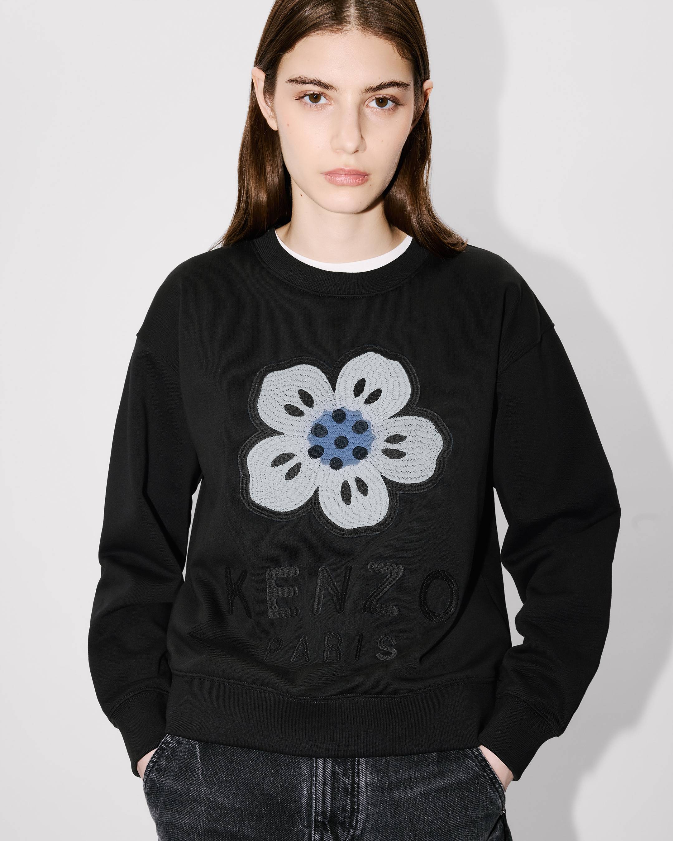Boke Flower' エンブロイダリー コットン スウェット | ウィメンズ | KENZO