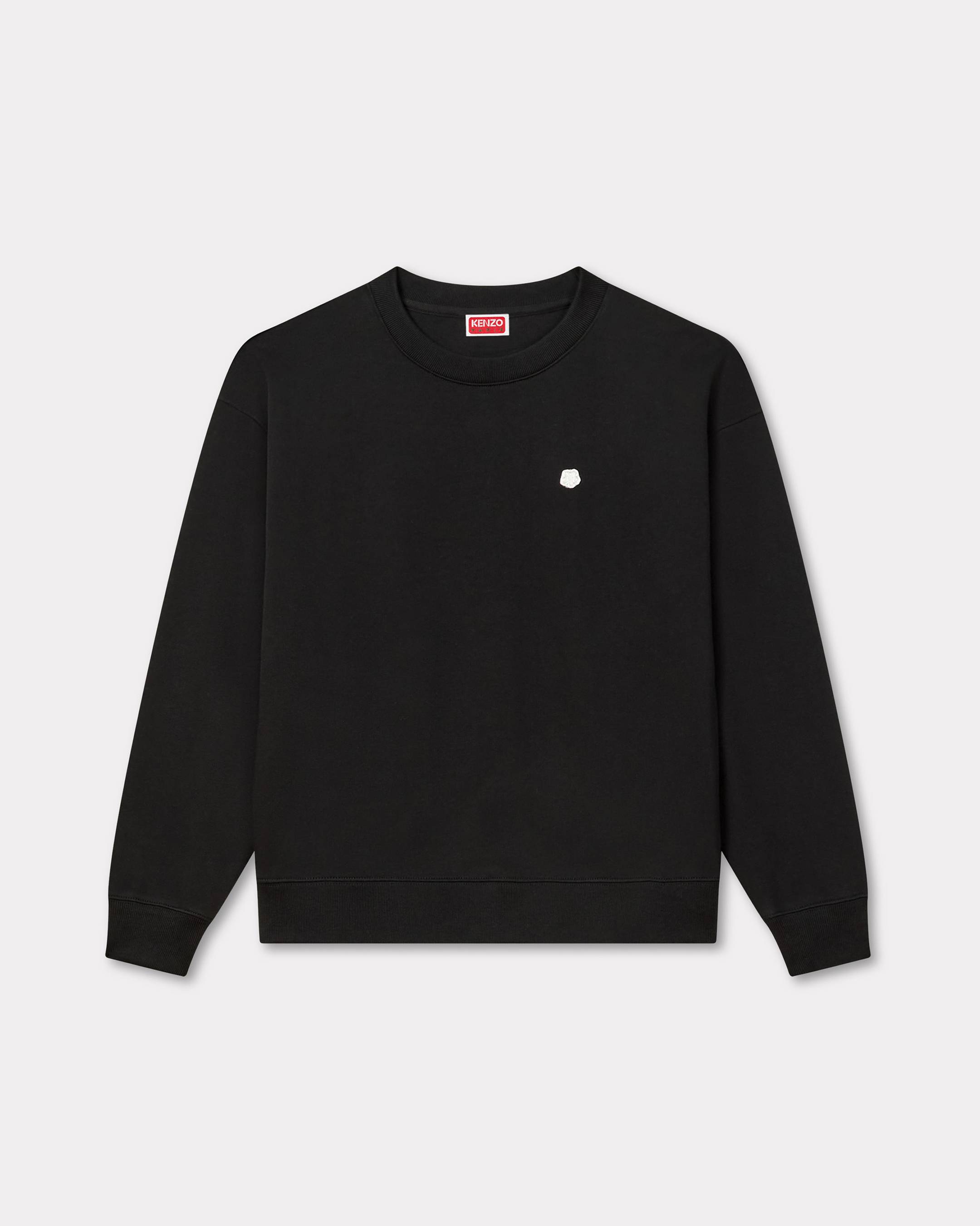KENZO 'Boke Flower' Embroidered Sweatshirt In Cotton Black Womens - Size Xs