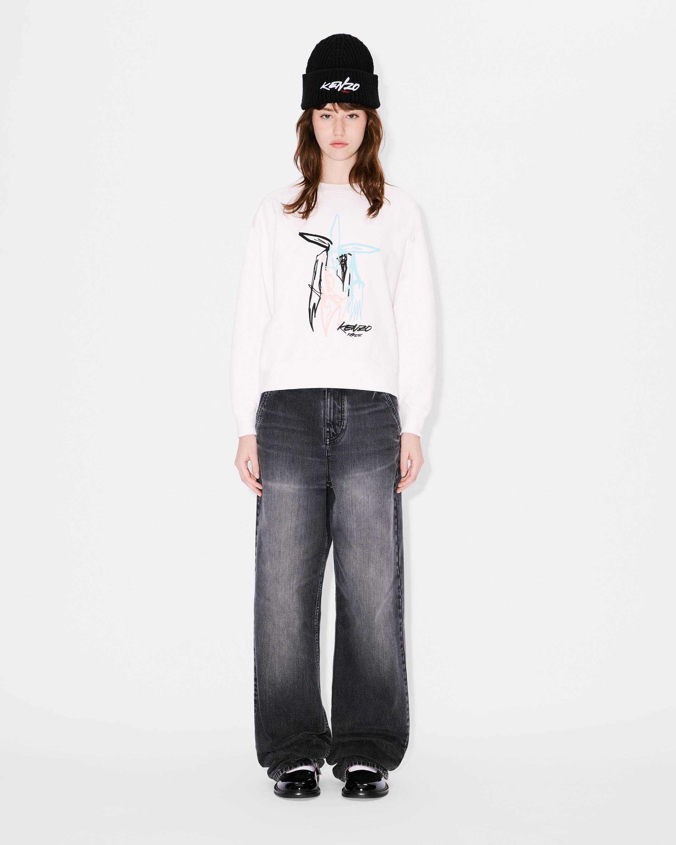 'Kenzo x Futura 2000' embroidered sweatshirt cotton