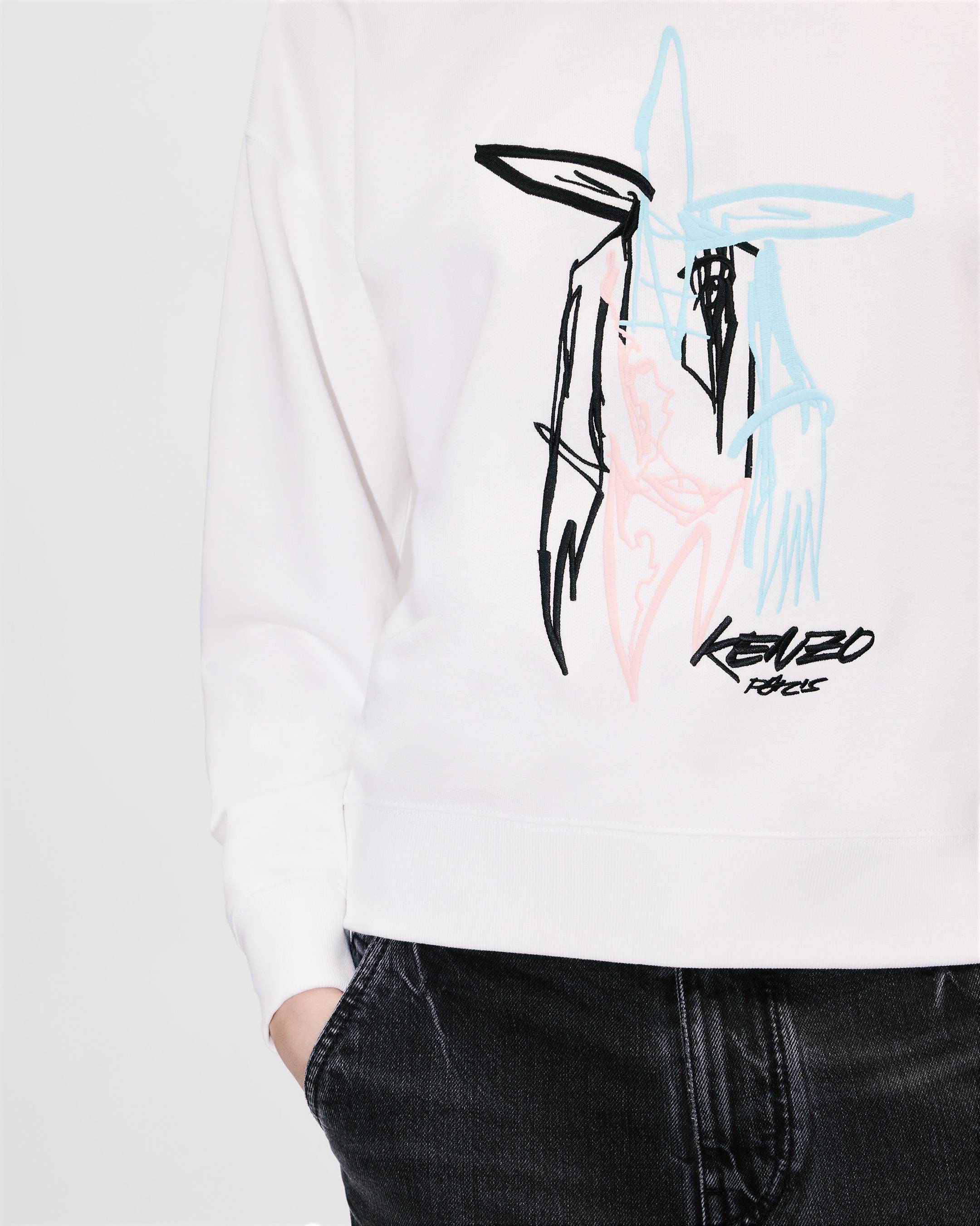 'Kenzo x Futura 2000' embroidered sweatshirt in cotton