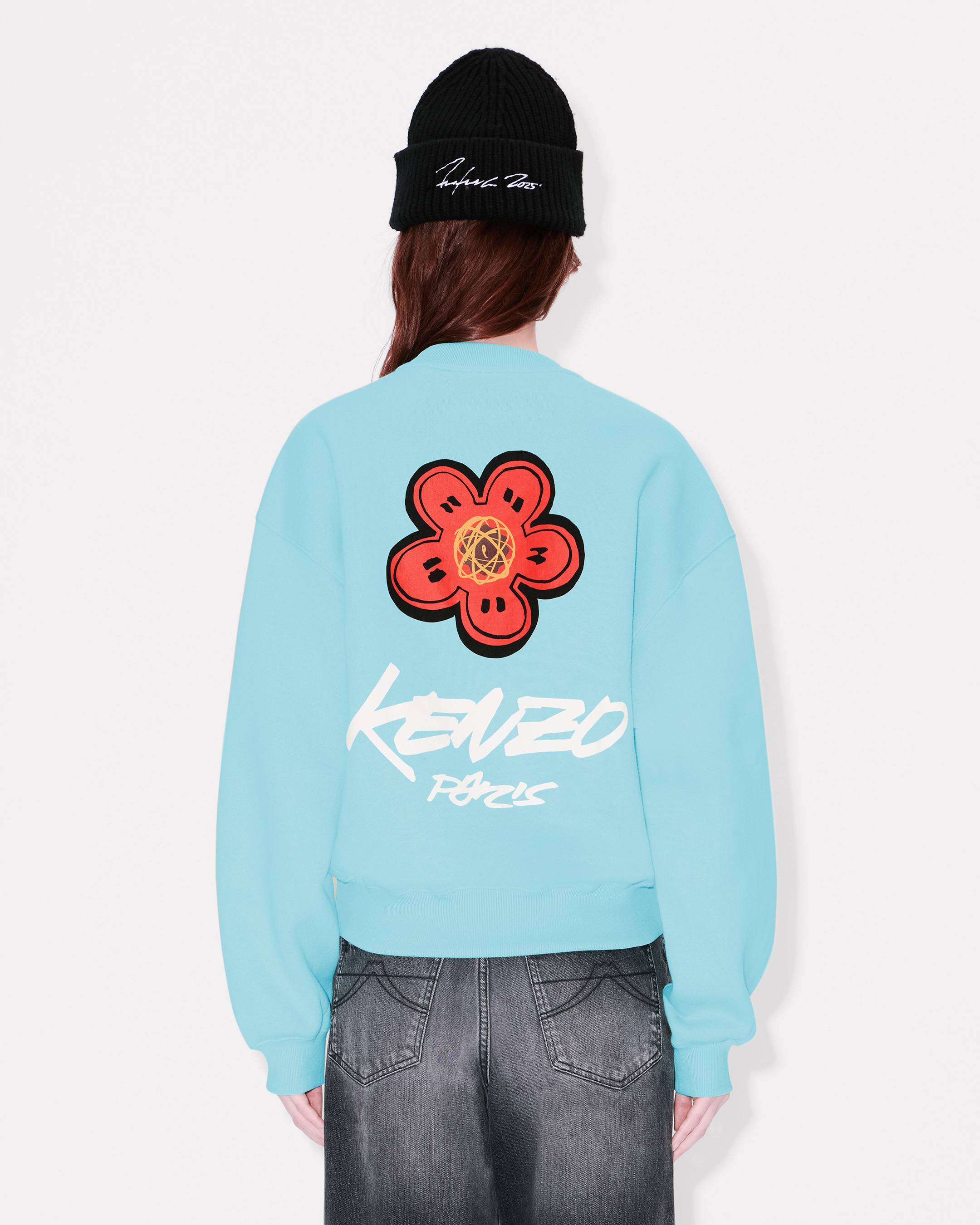 'Kenzo x Futura 2000' oversized cocoon sweatshirt in cotton