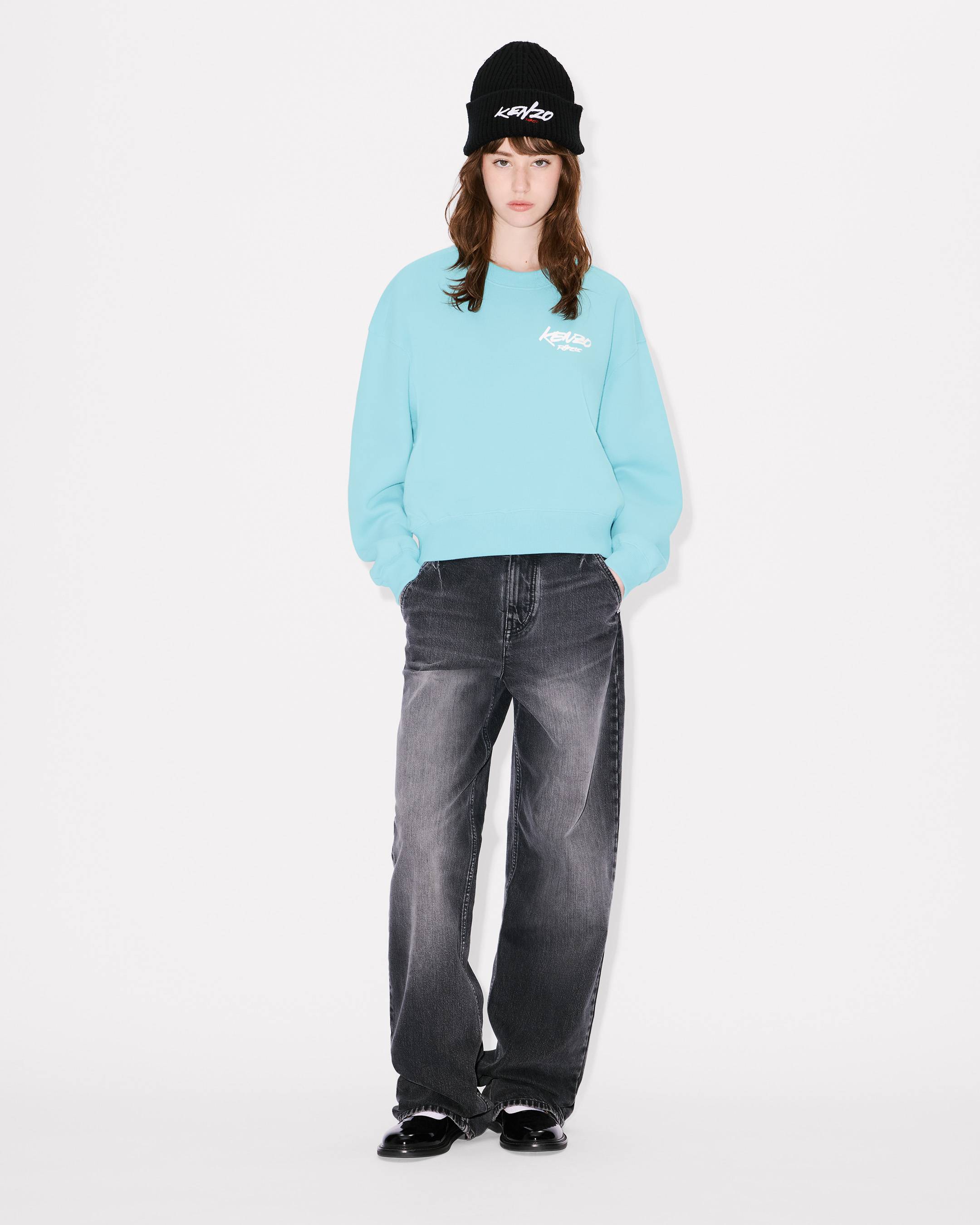'Kenzo x Futura 2000' oversized cocoon sweatshirt in cotton