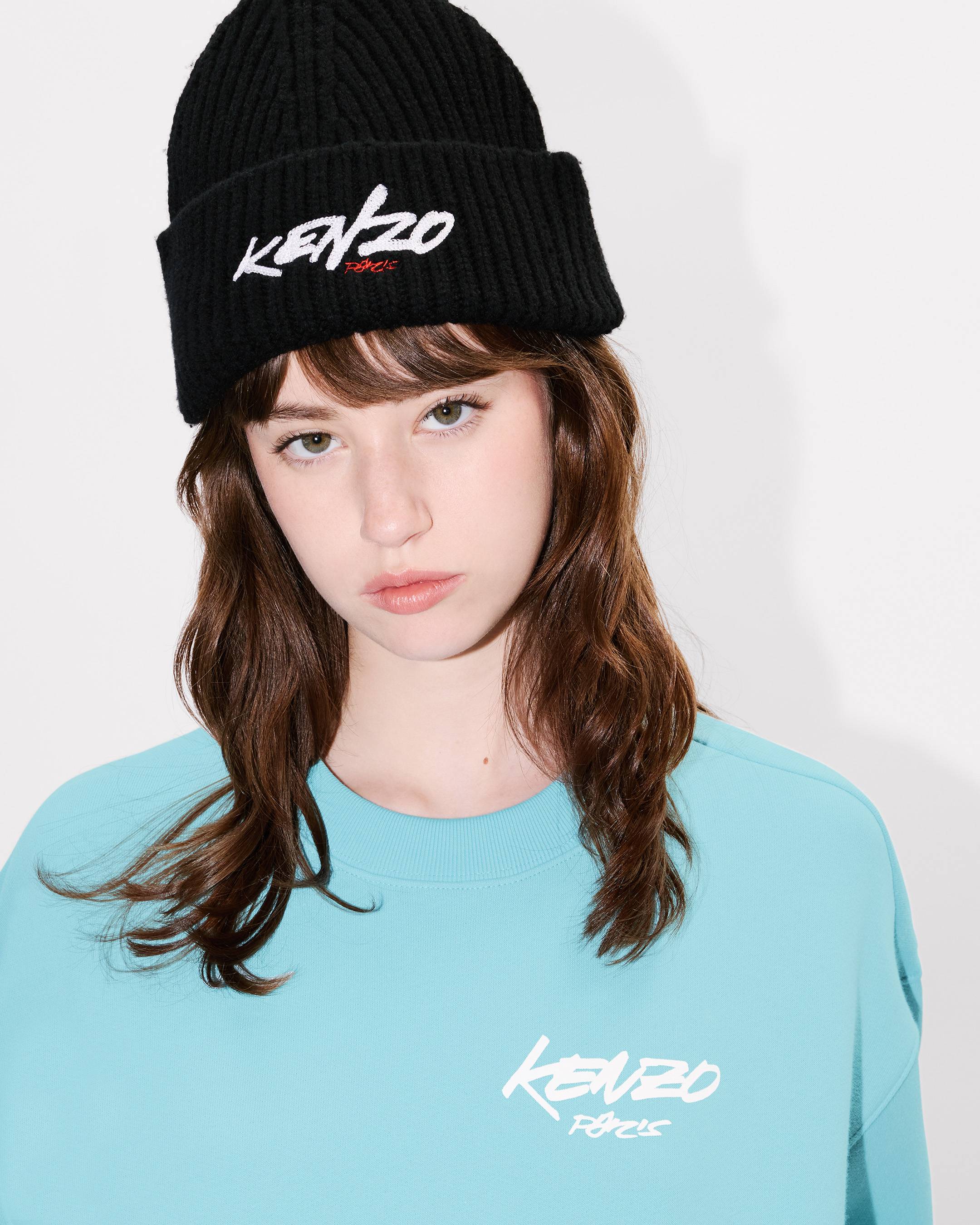 'Kenzo x Futura 2000' oversized cocoon sweatshirt in cotton