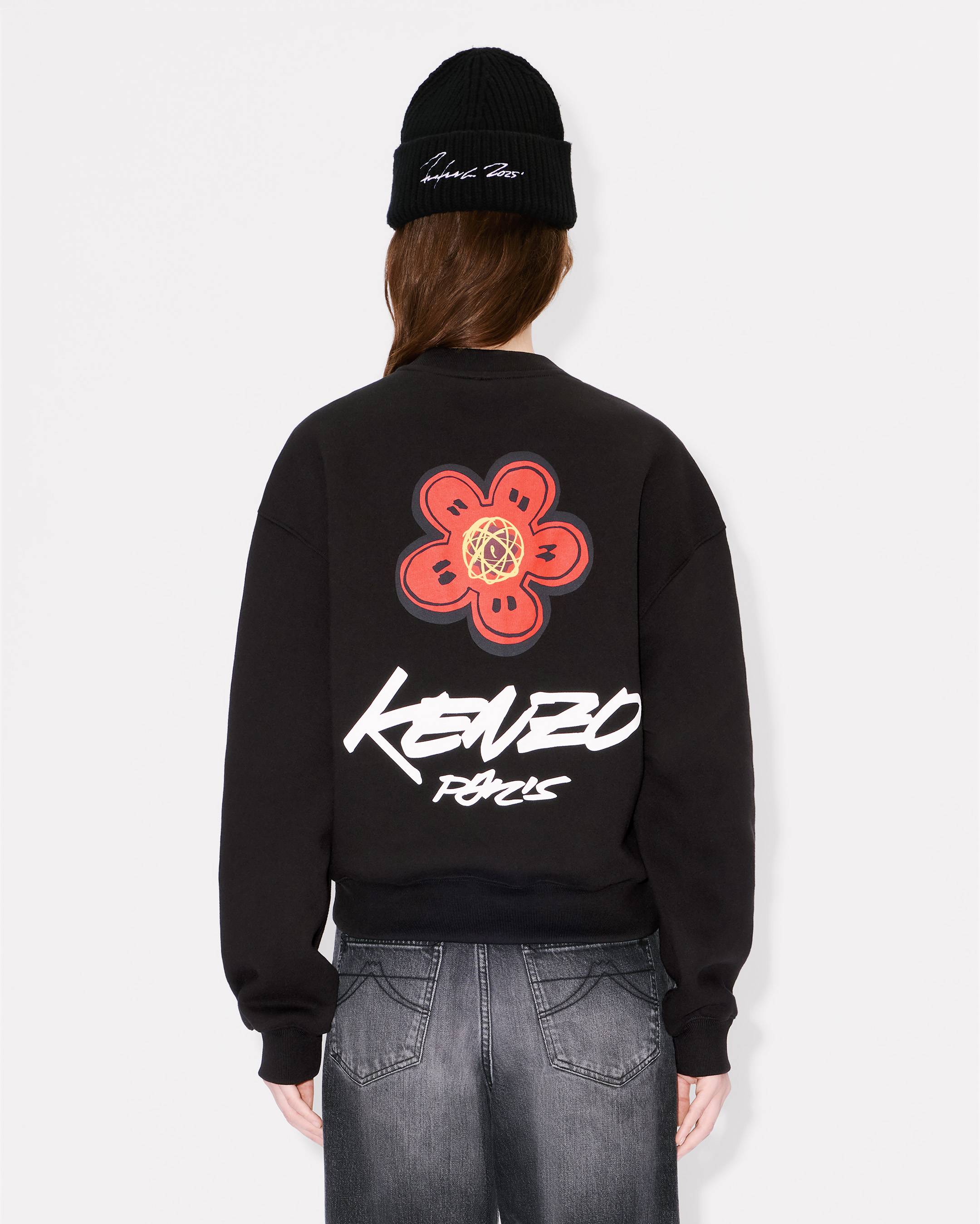 'Kenzo x Futura 2000' oversized cocoon sweatshirt in cotton