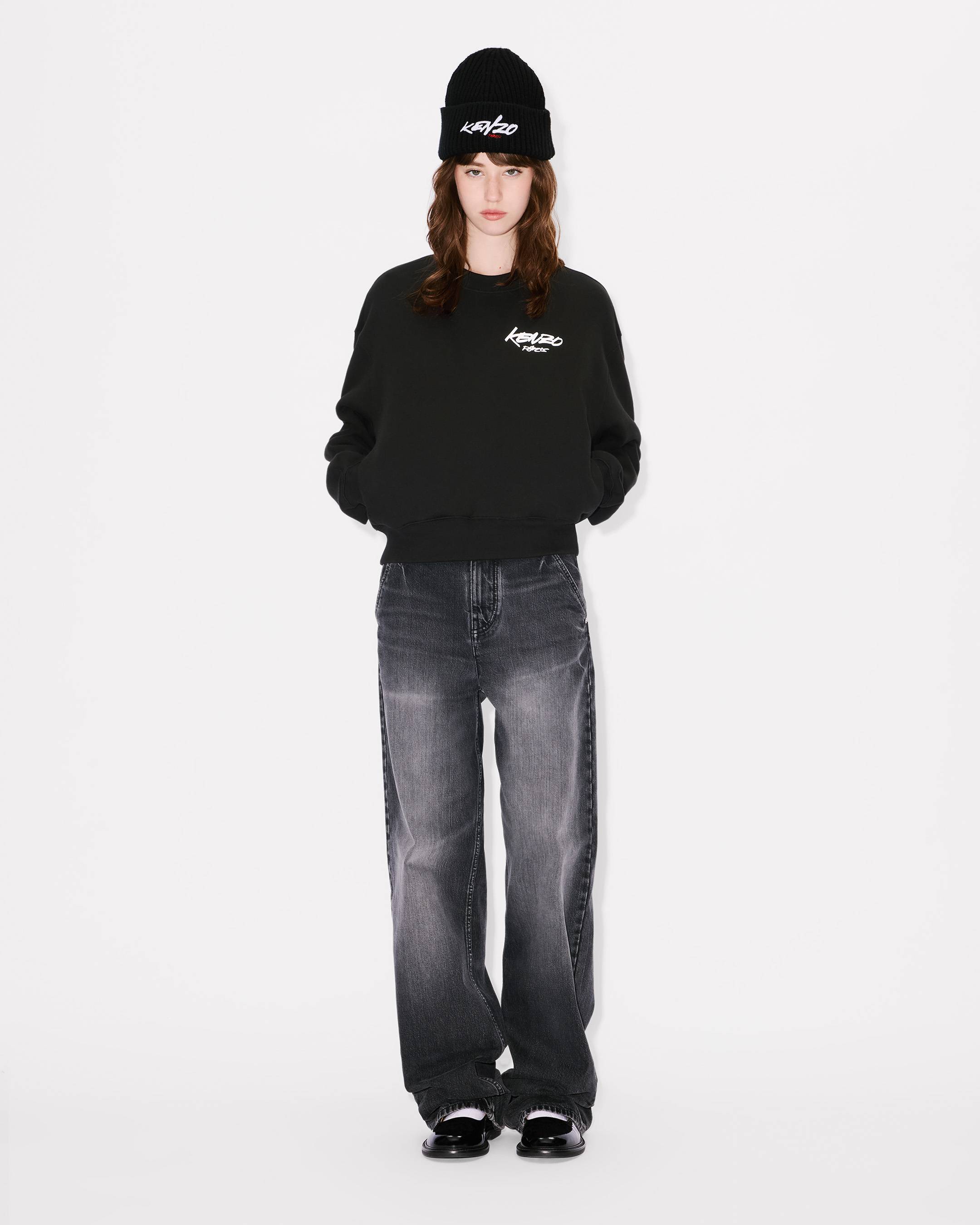 'Kenzo x Futura 2000' oversized cocoon sweatshirt in cotton