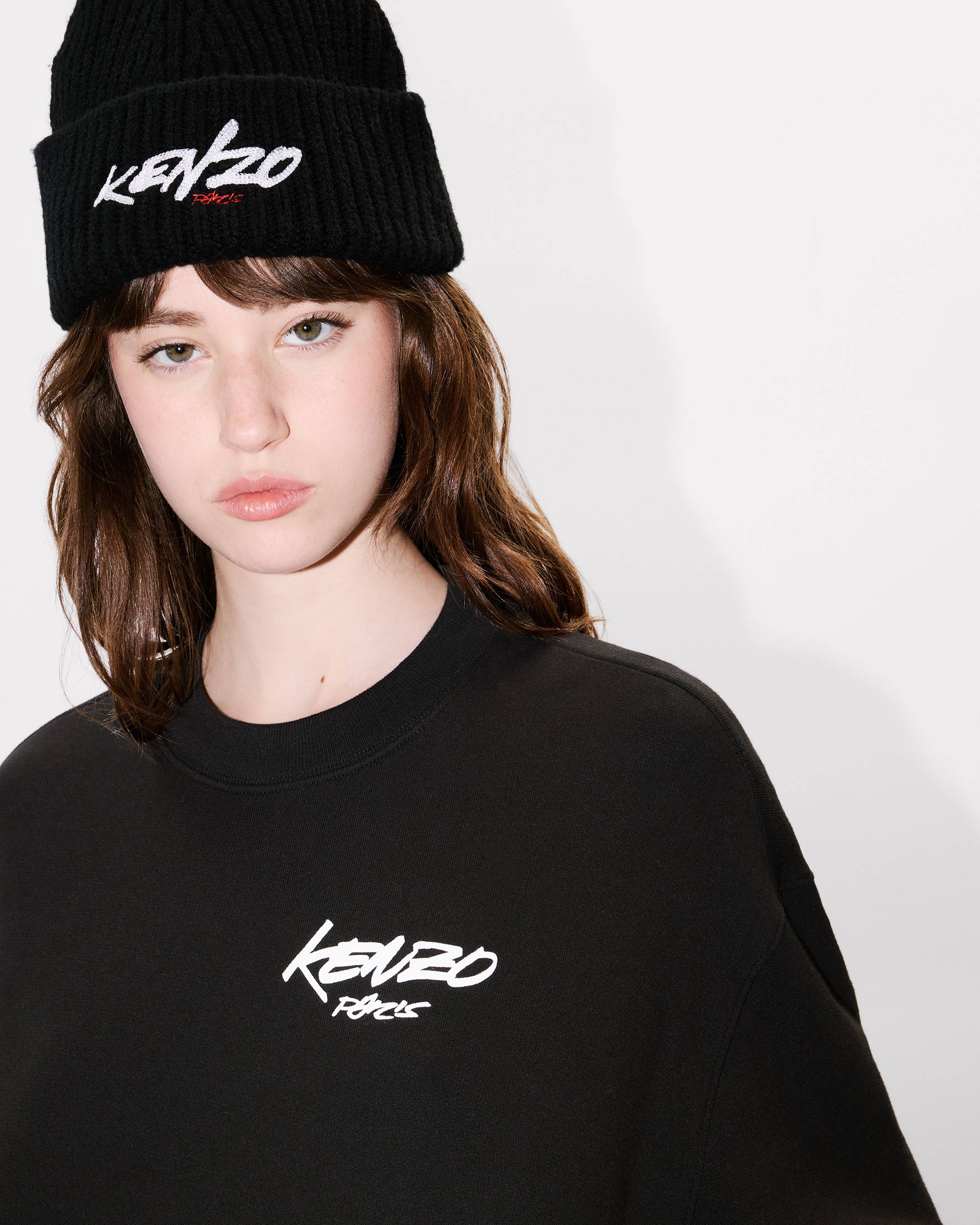 'Kenzo x Futura 2000' oversized cocoon sweatshirt in cotton