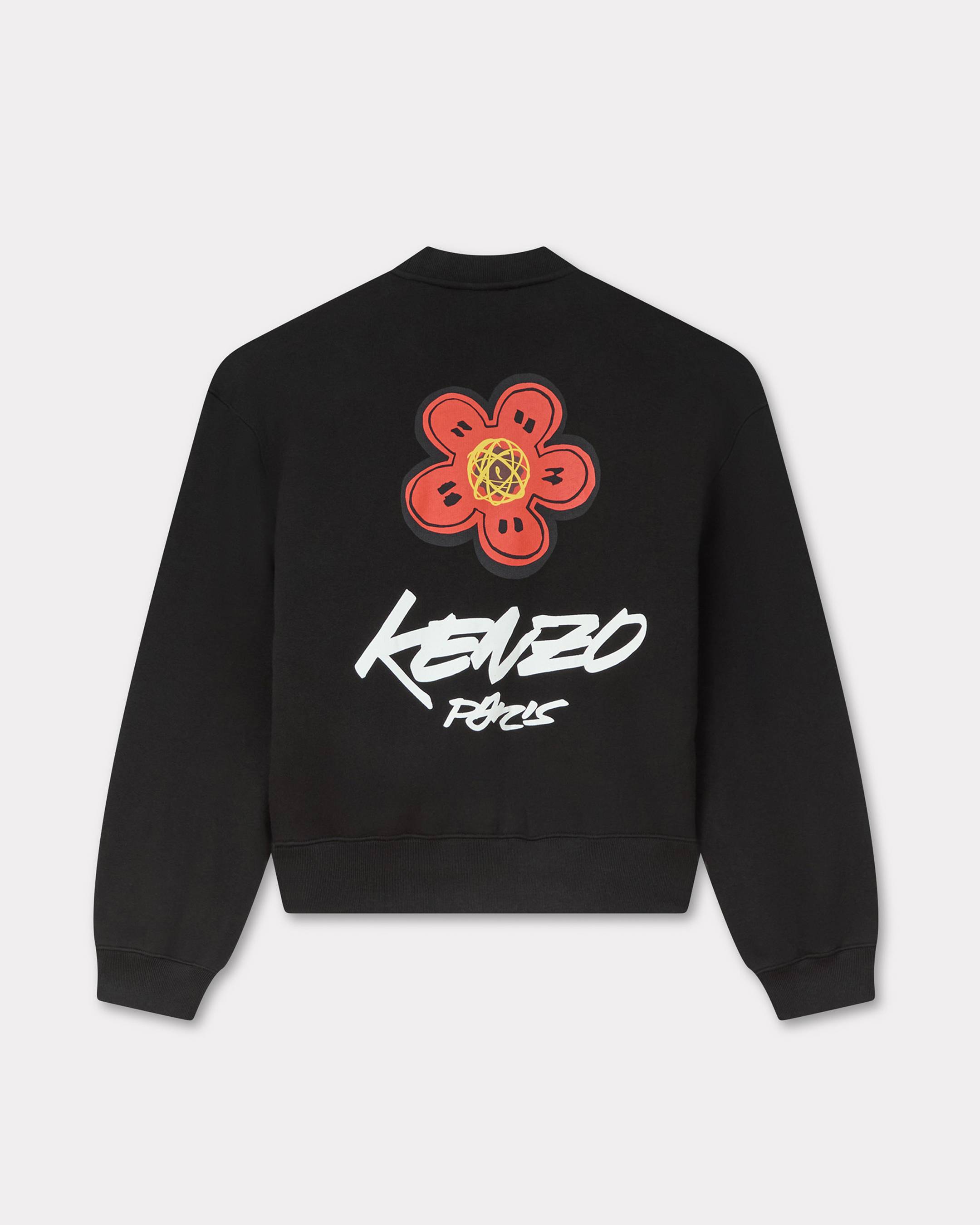 'Kenzo x Futura 2000' oversized cocoon sweatshirt in cotton