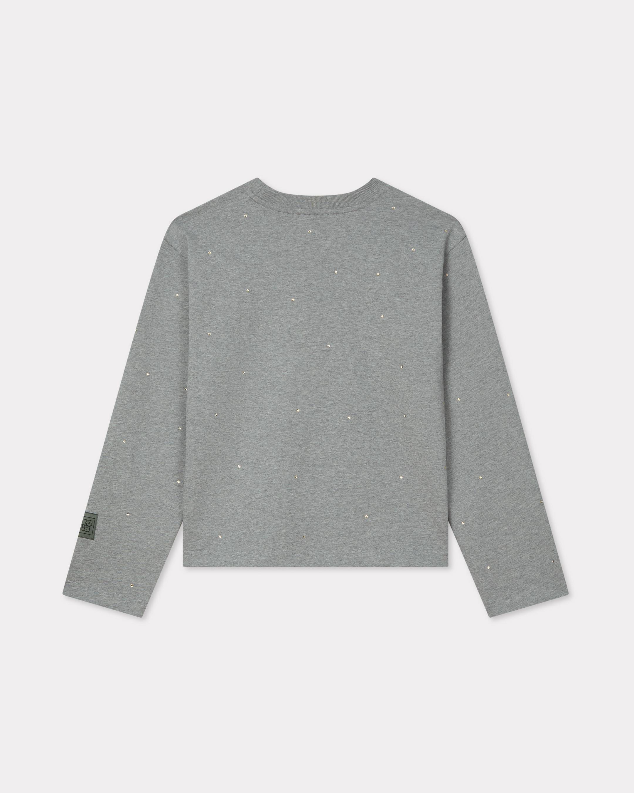 KENZO Elephant Logo' ストラス エンブロイダリー ロングスリーブ T